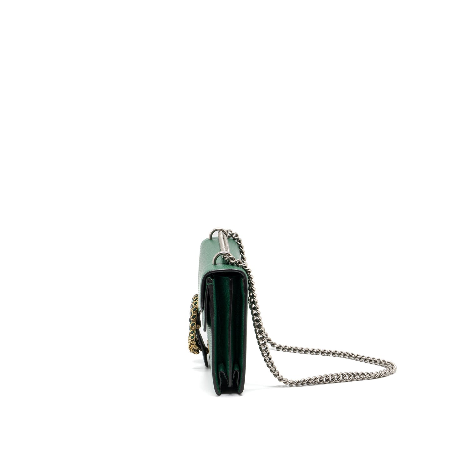 Gucci Dionysus Mini Purse Calfskin Green