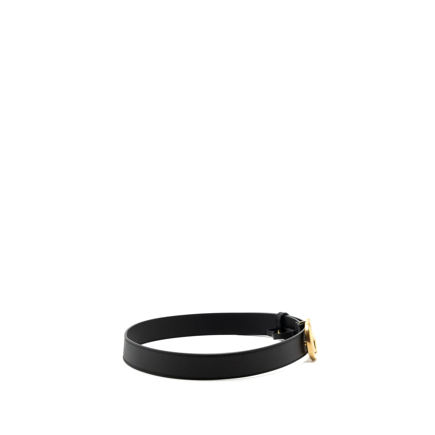 Gucci Size 75 Marmont Leather Belt Black