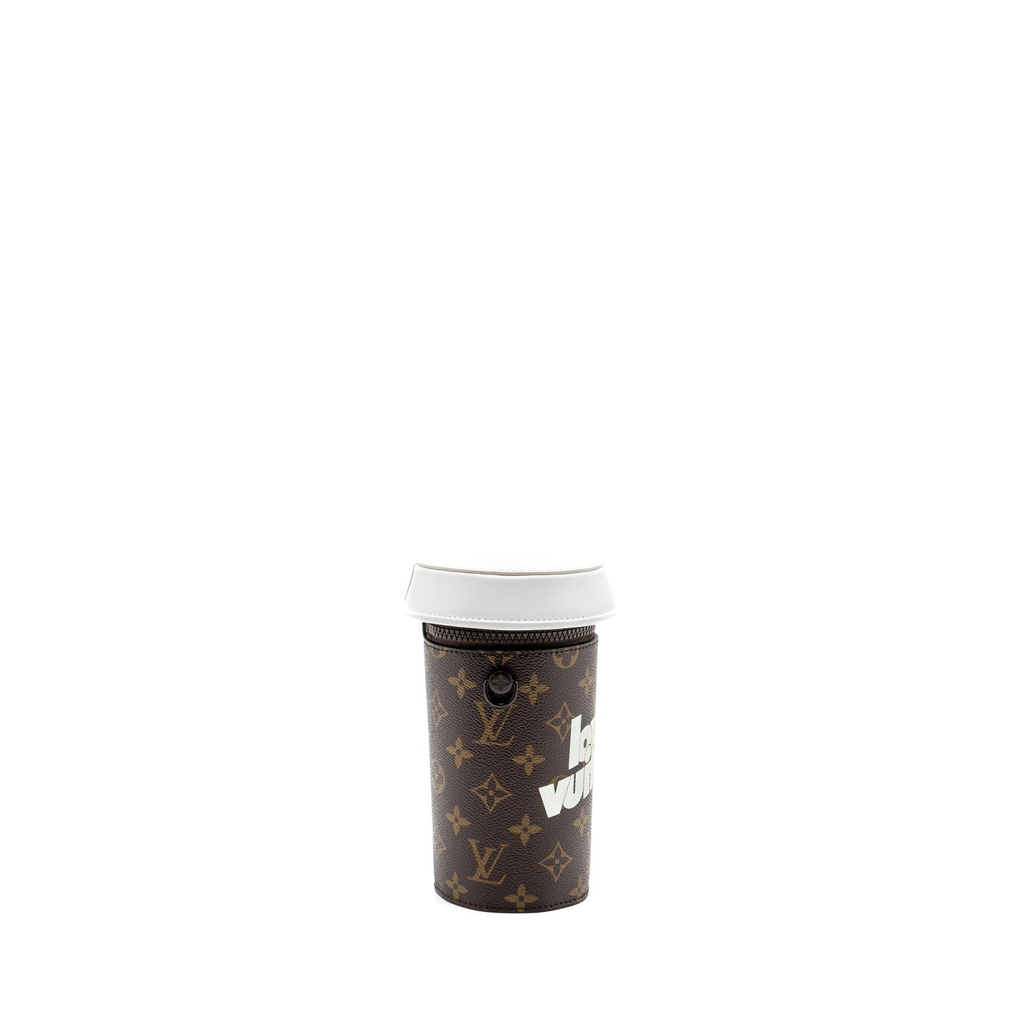 Louis Vuitton Coffee Cup Purse Limited Edition Monogram Canvas Brown Hardware (New Version)