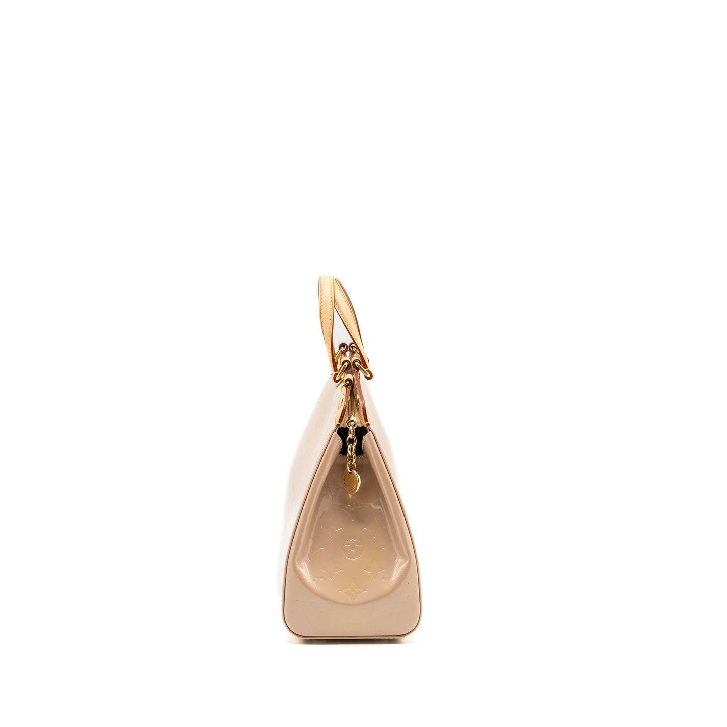 Louis Vuitton Brea patent leather beige