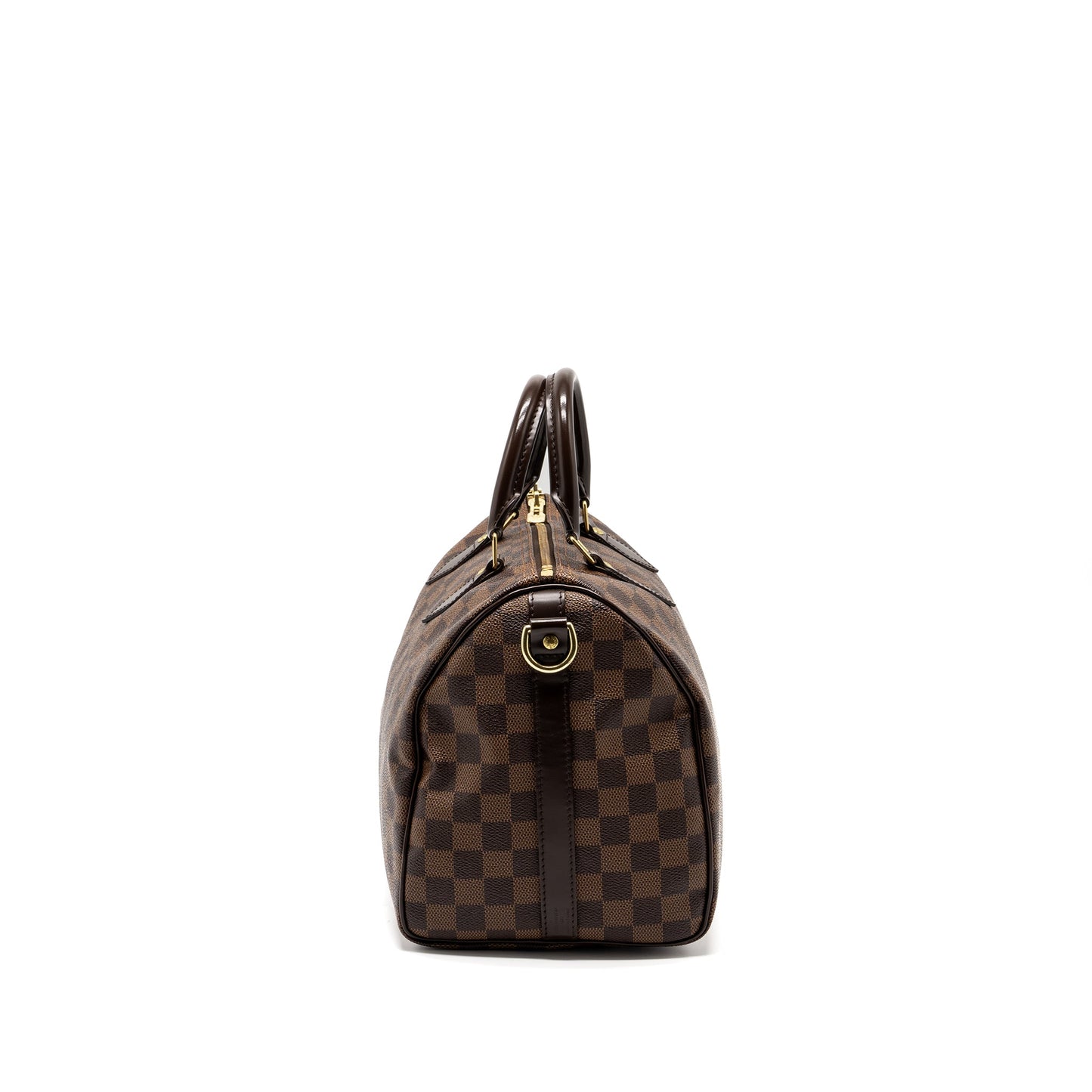Louis Vuitton Speedy 30 Bandouliere Damier Ebene Canvas