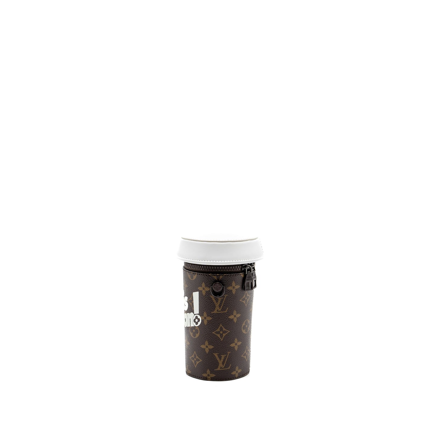 Louis Vuitton Coffee Cup Purse Limited Edition Monogram Canvas Brown Hardware (New Version)