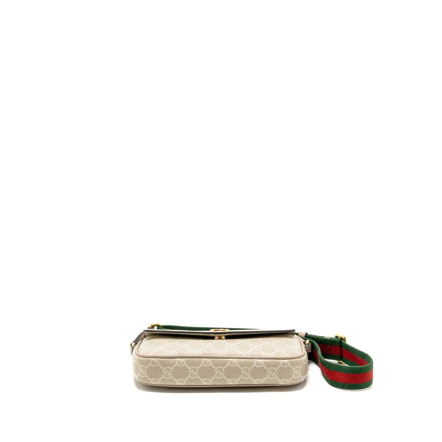 Gucci Ophidia Mini Purse Supreme Canvas Beige/Oatmeal