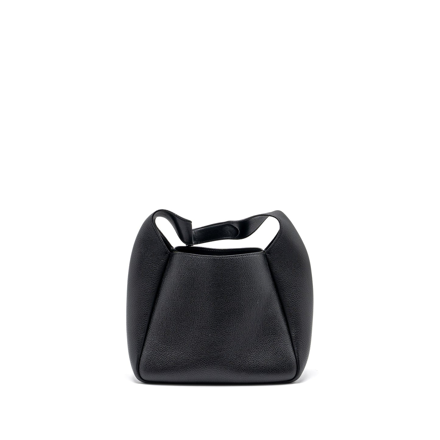 Prada Medium Leather Tote Black