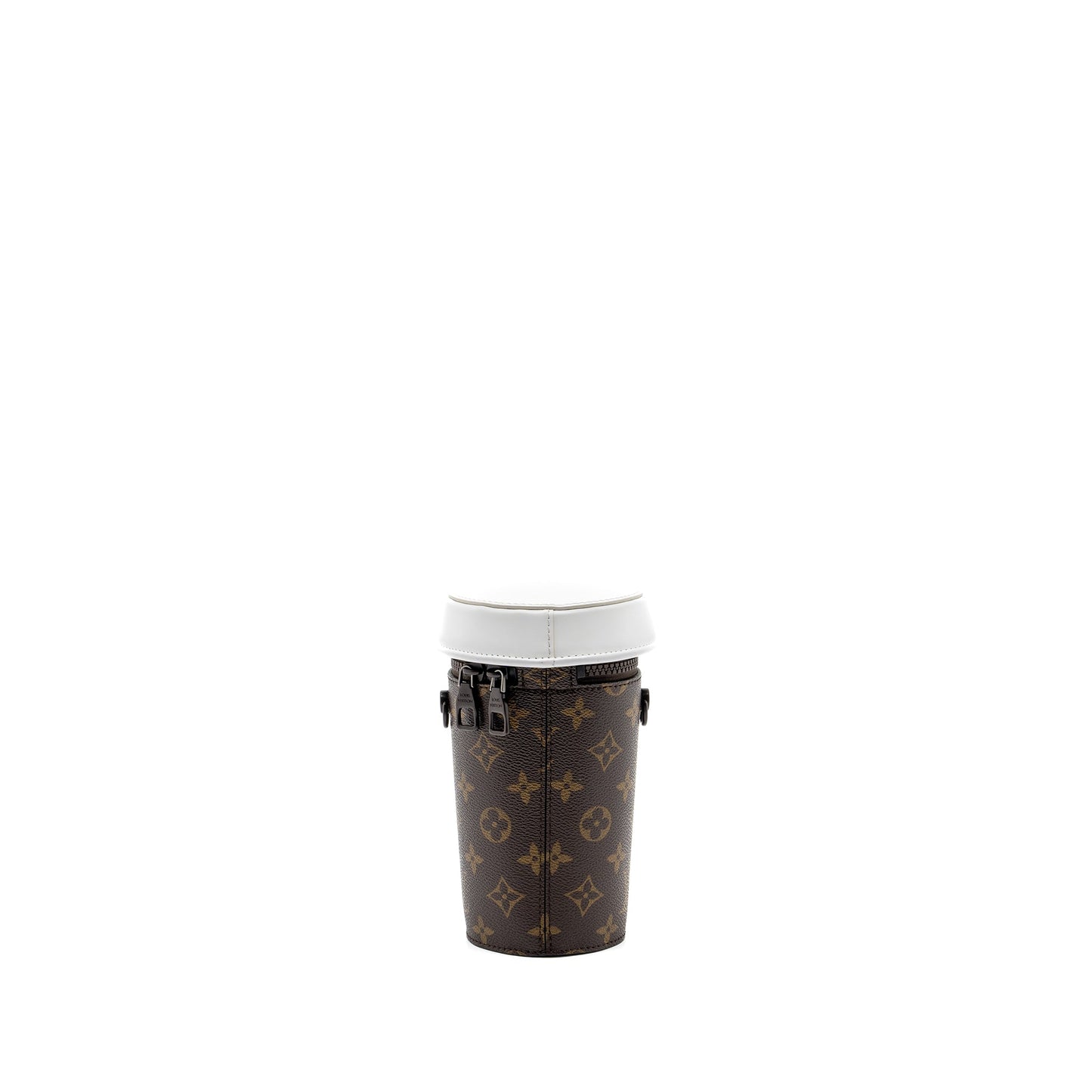 Louis Vuitton Coffee Cup Purse Limited Edition Monogram Canvas Brown Hardware (New Version)