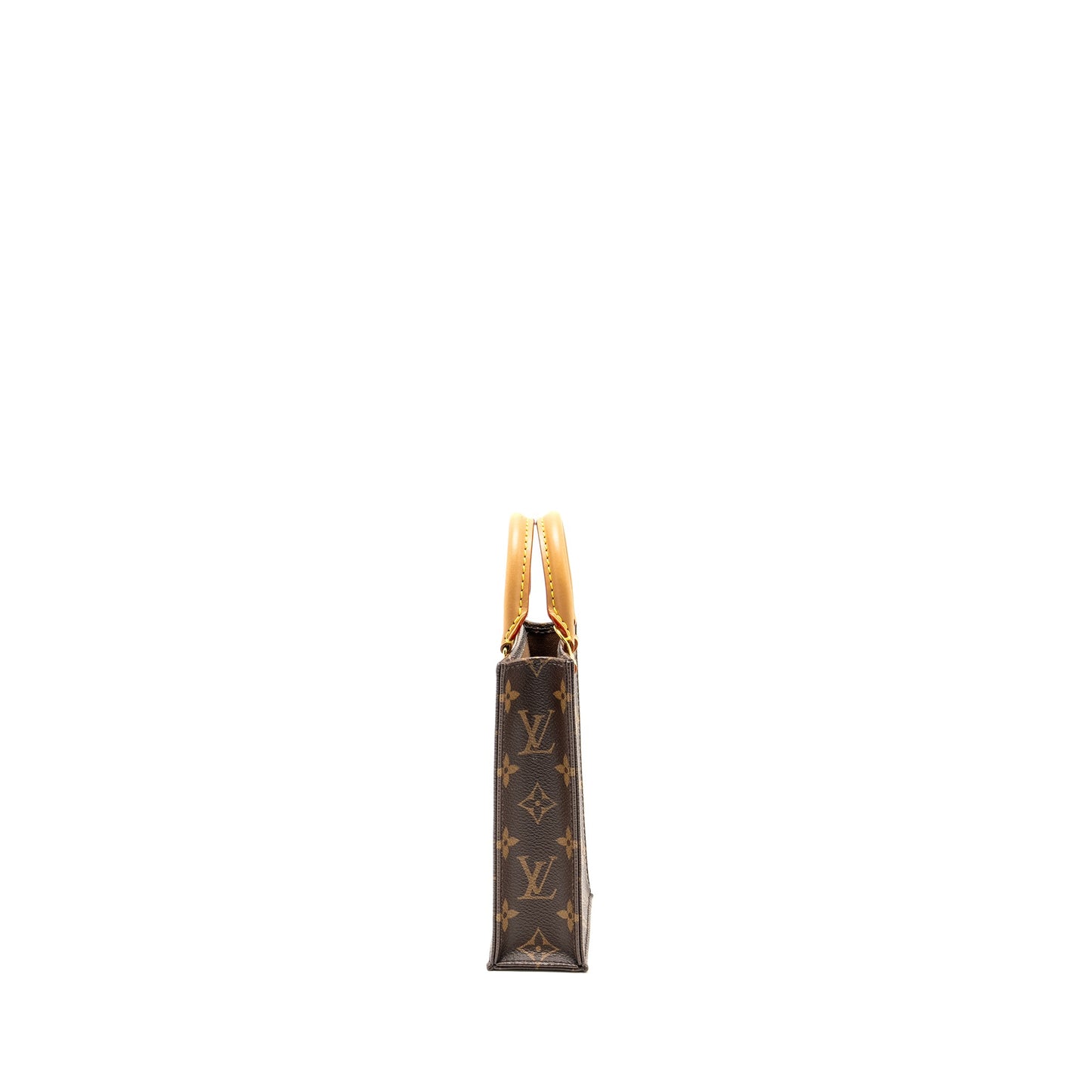 LOUIS VUITTON Petit Sac Plat Monogram Canvas