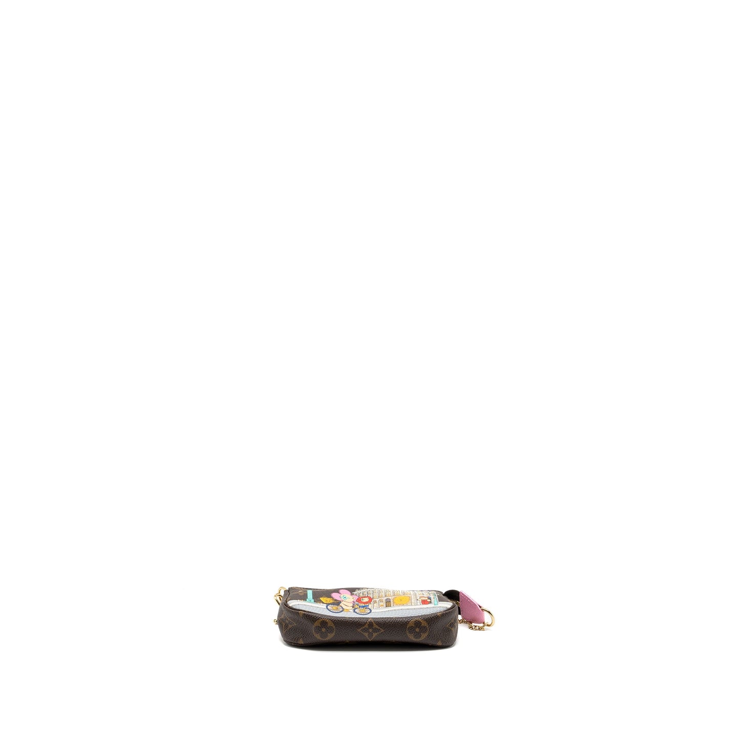 Louis Vuitton Mini Pochette Holiday limited print monogram canvas
