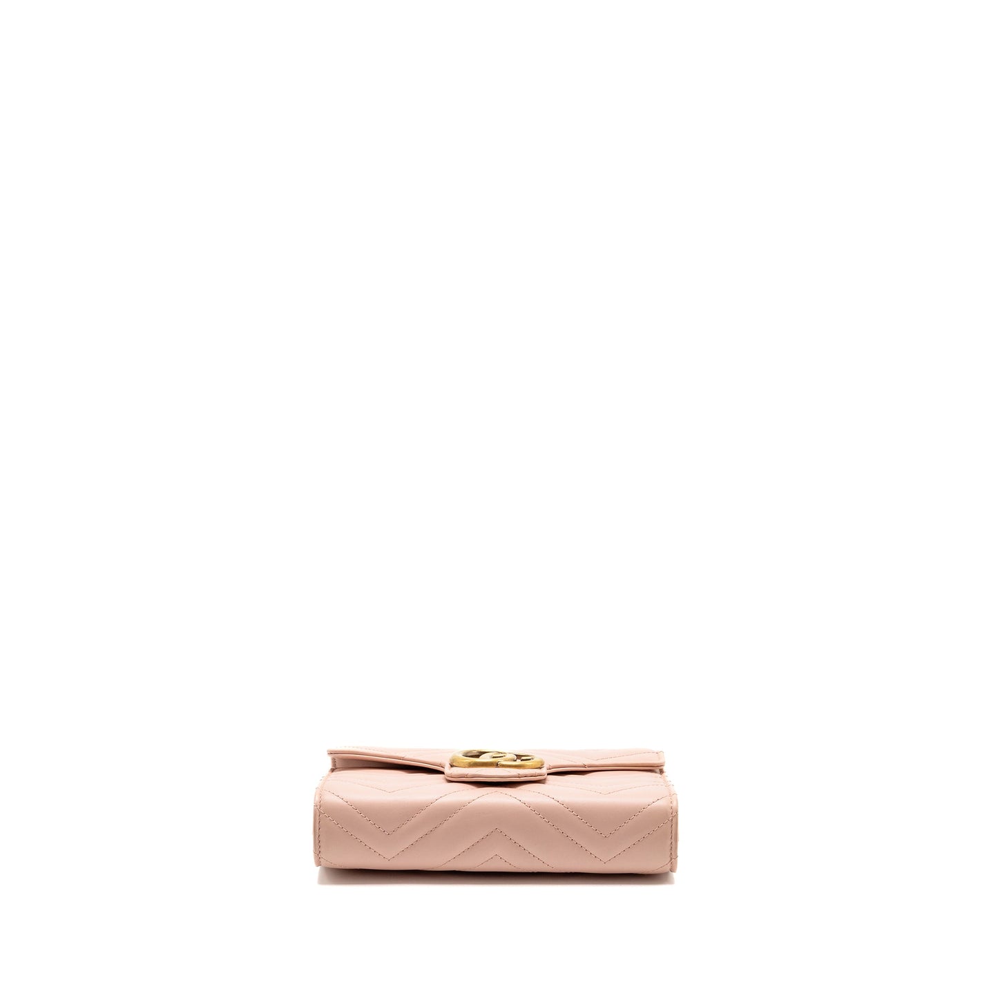 Gucci Marmont Wallet On Chain Calfskin Pink