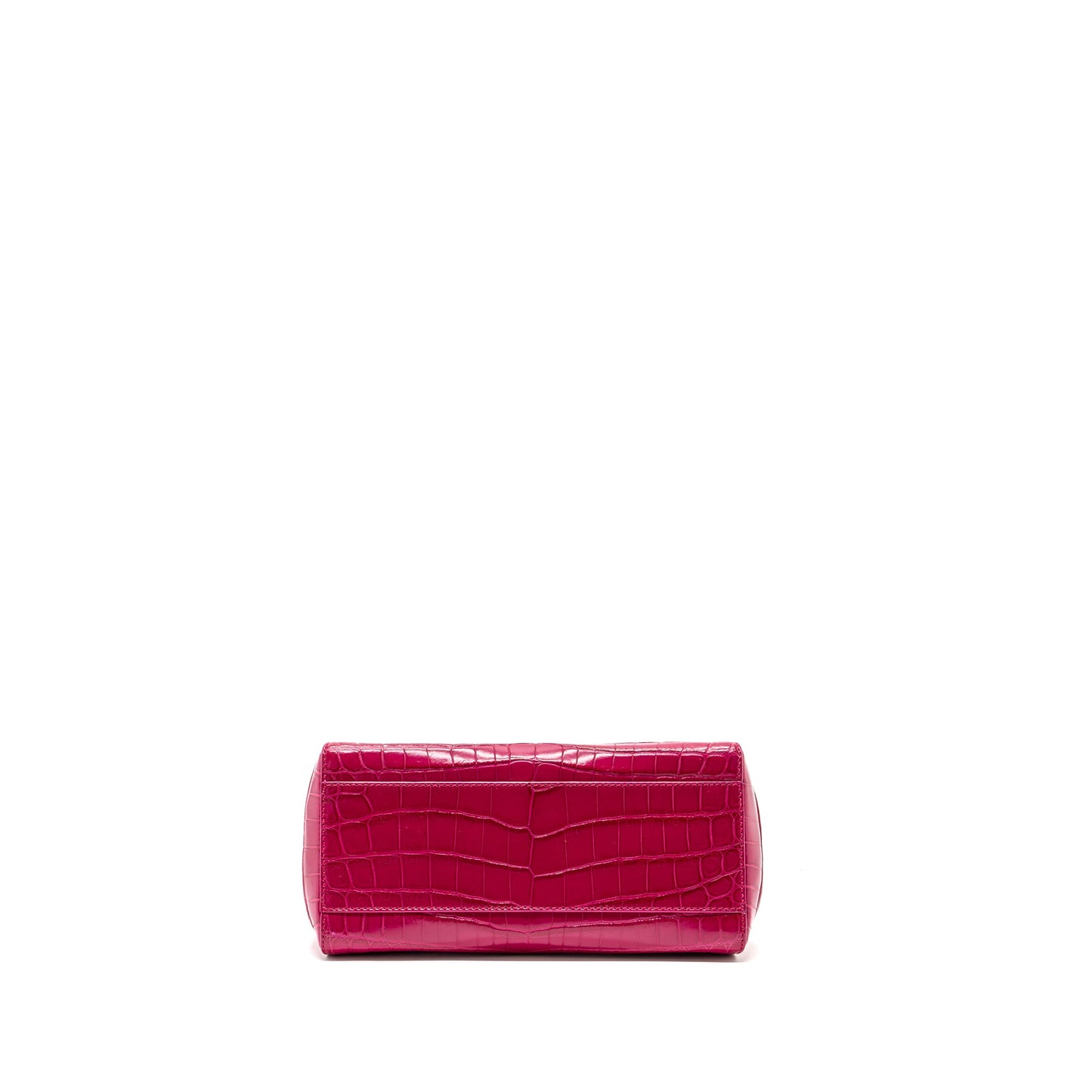Fendi mini peekaboo Purse crocodile pink