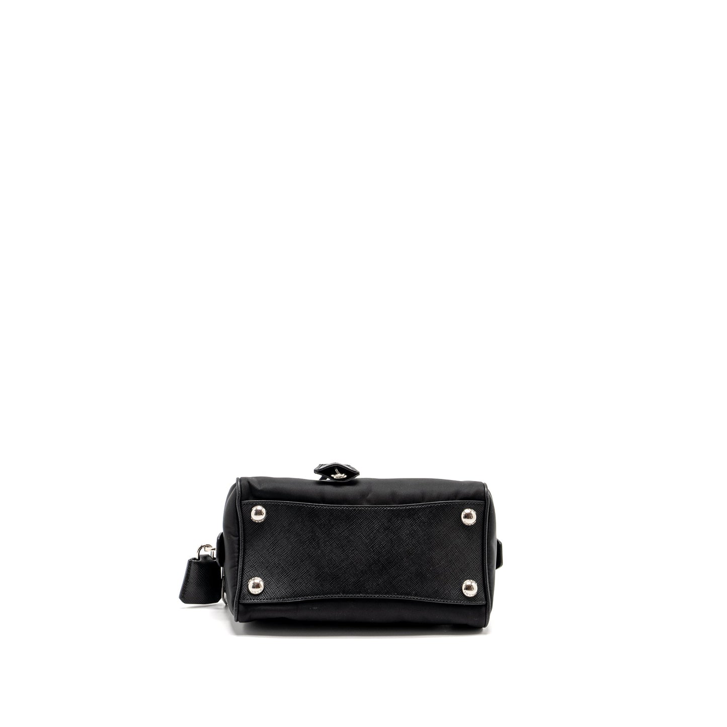 Prada Top Handle Re-Edition 2005 Nylon Purse Black