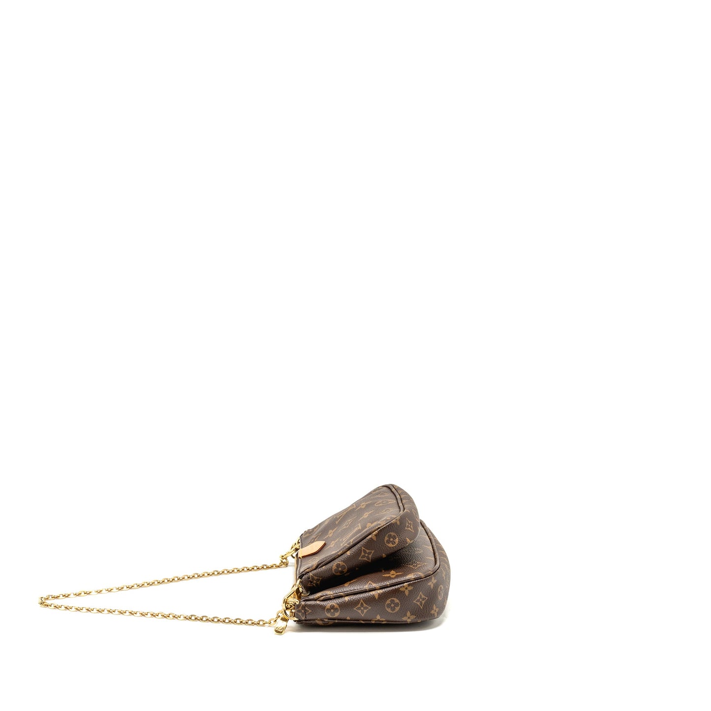 Louis Vuitton Multi Pochette Accessories Khaki Strap Monogram Canvas