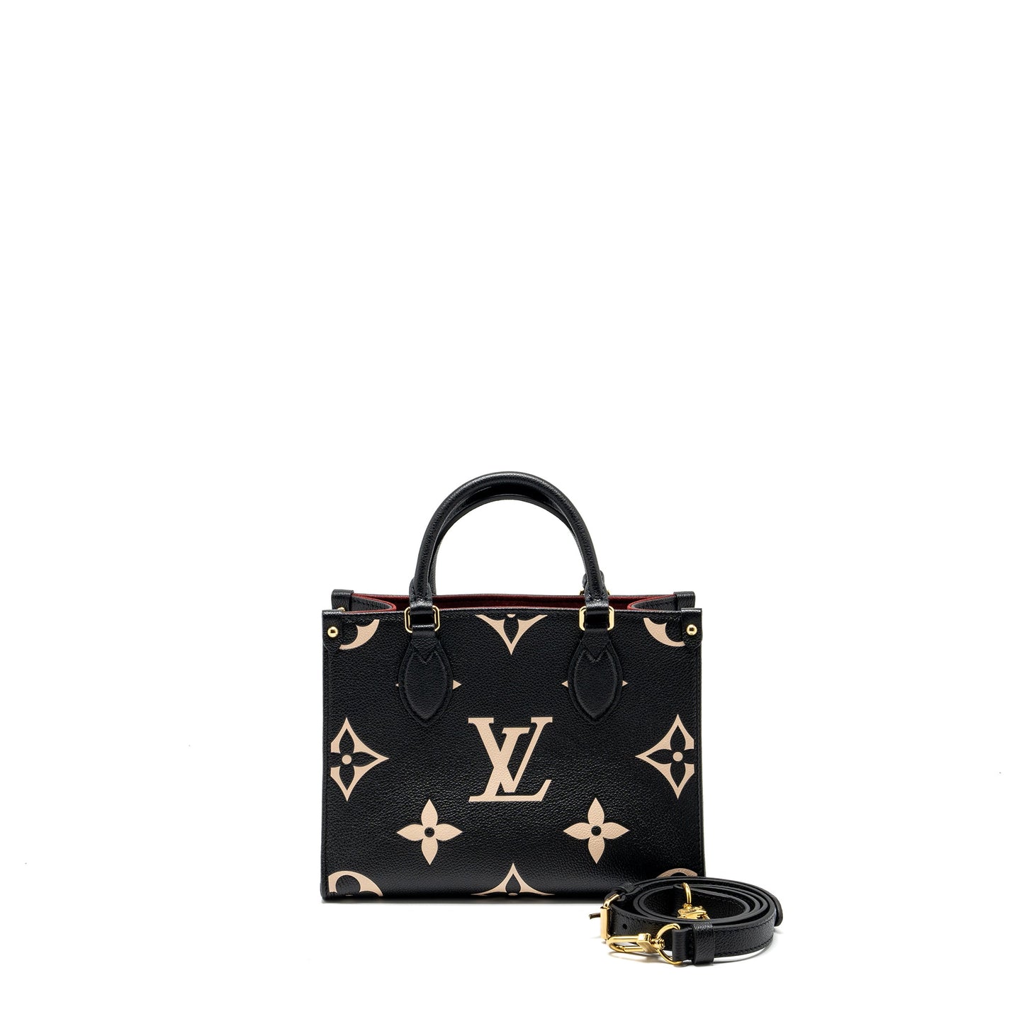 Louis Vuitton Onthego Bicolour Monogram Empreinte black