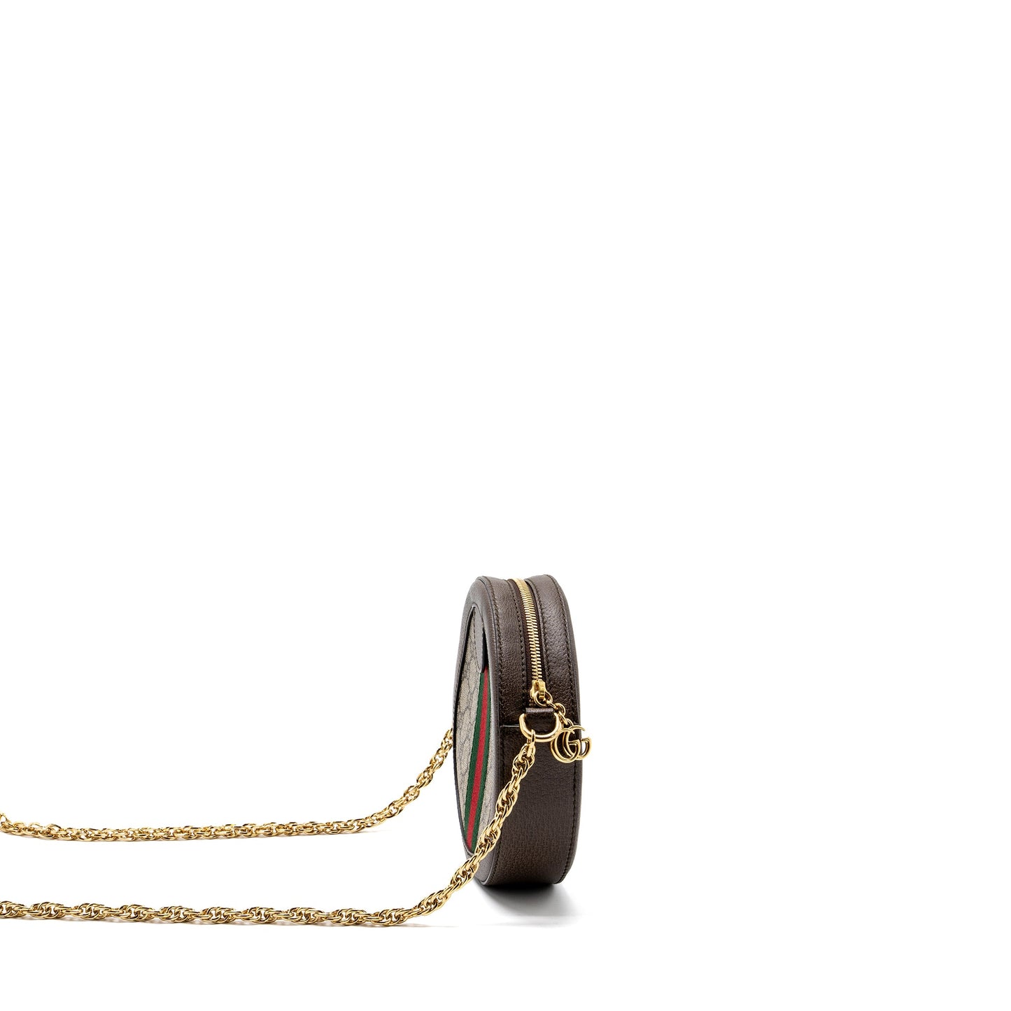 Gucci Mini Ophidia Round Mini Purse Supreme Canvas