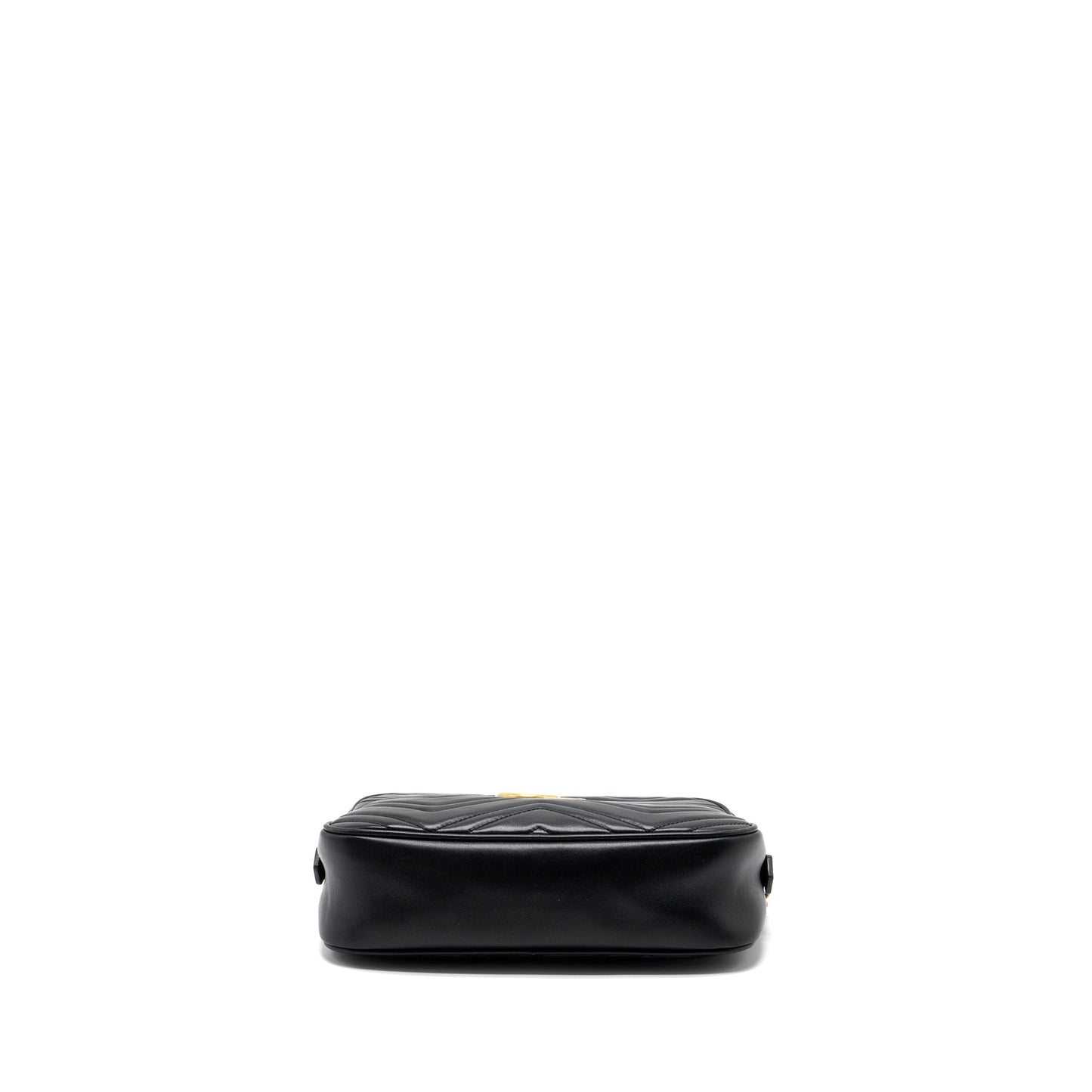 Gucci Marmont Small Matelasse Mini Purse Calfskin Black