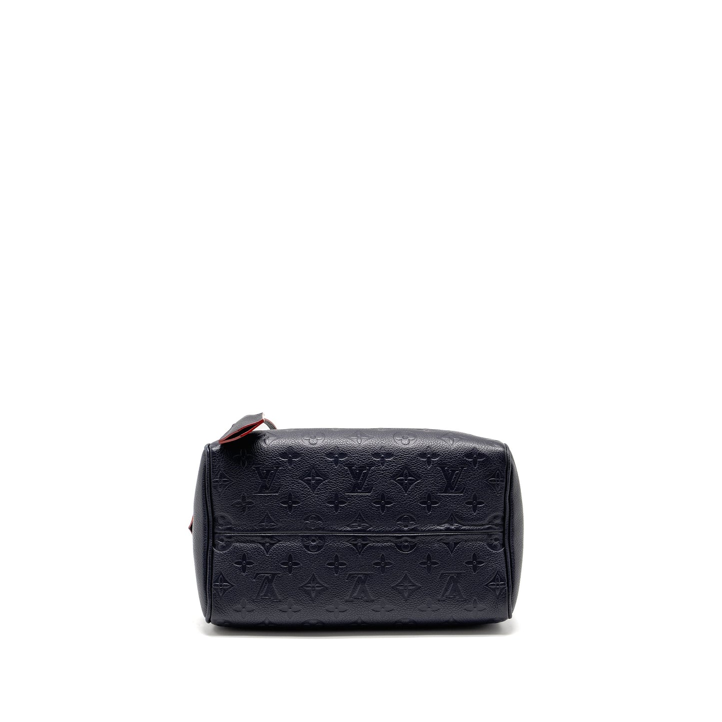 Louis Vuitton Speedy 25 Bandouliere Monogram Empreinte Navy/Red