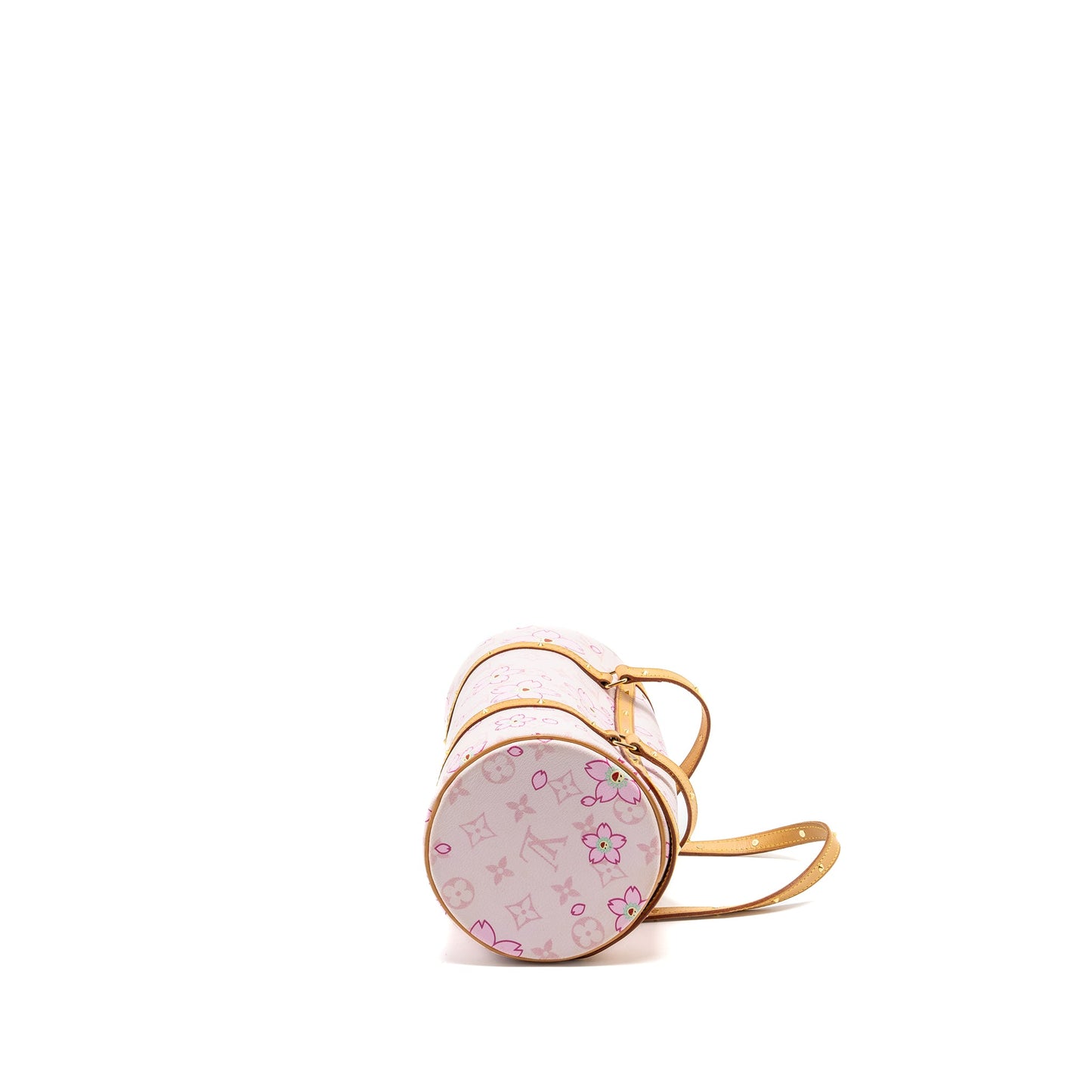 Louis Vuitton Limited Edition Cherry Blossom Papillon Purse Monogram Canvas Pink