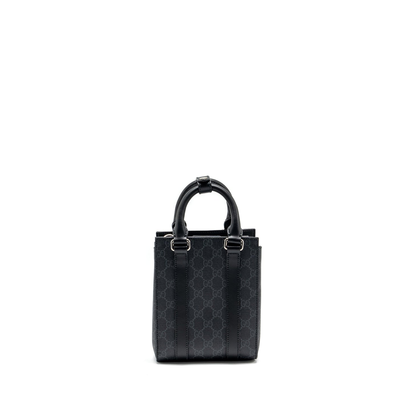 Gucci Ophidia Mini Tote Purse Supreme Black