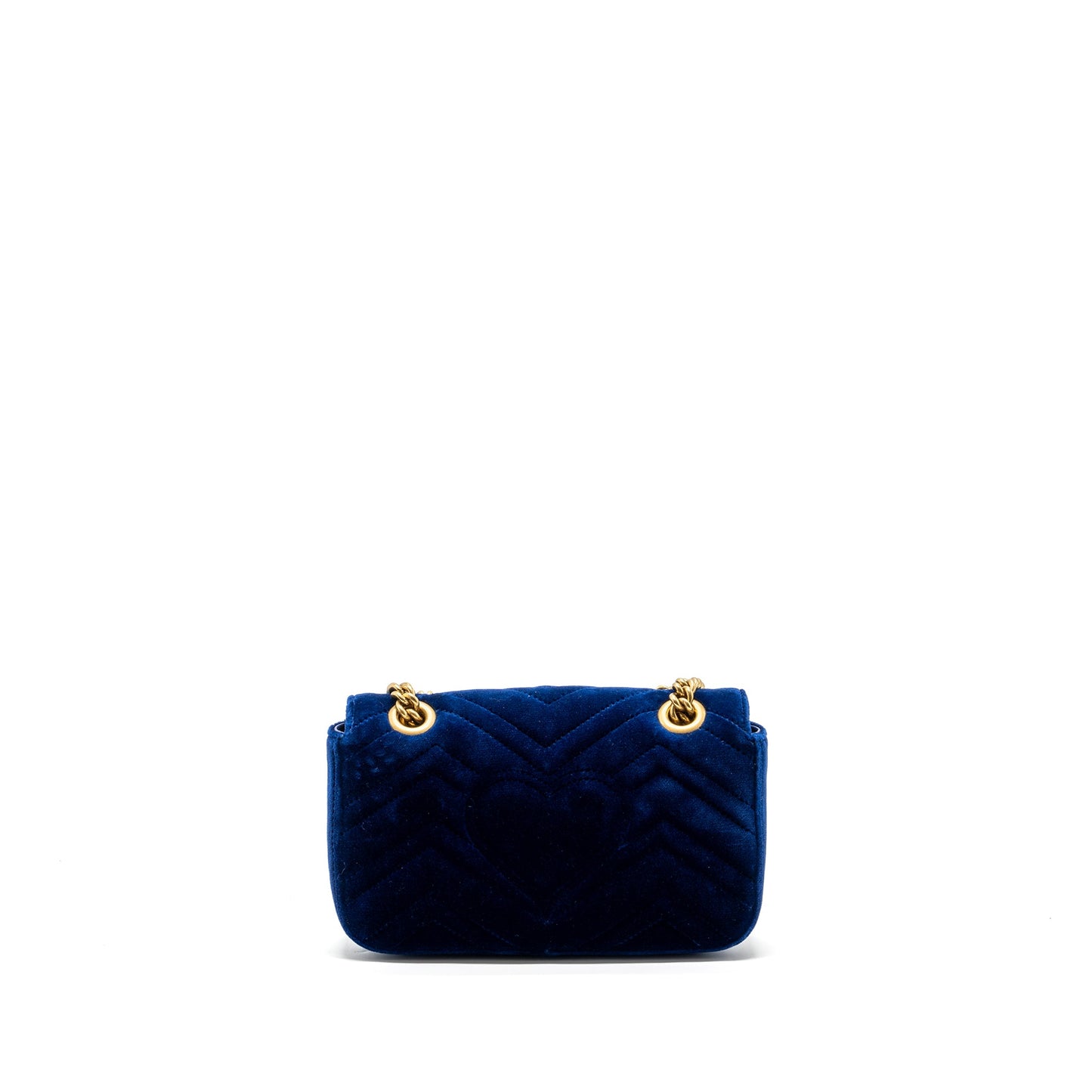 Gucci mini marmont Purse velvet blue