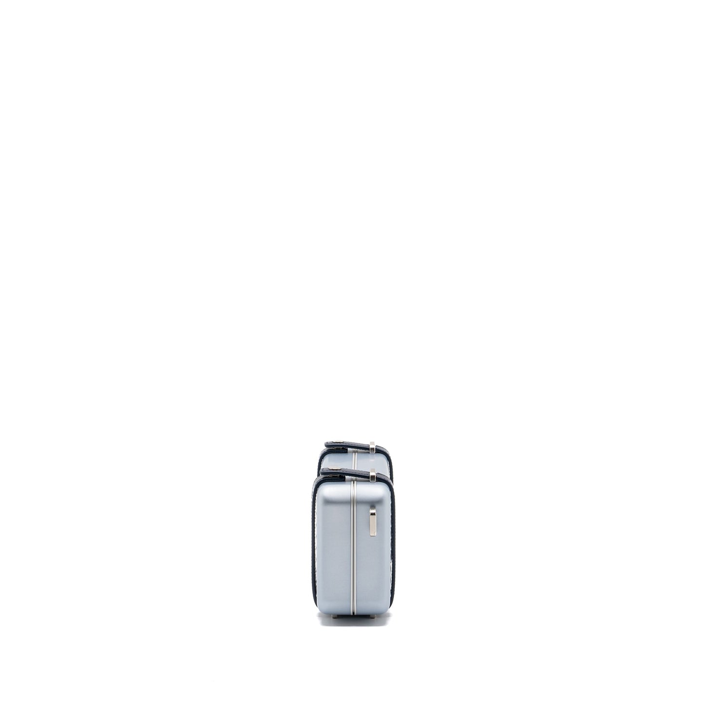 Dior X Rimowa clutch trunk Purse aluminium / calfskin silver / black