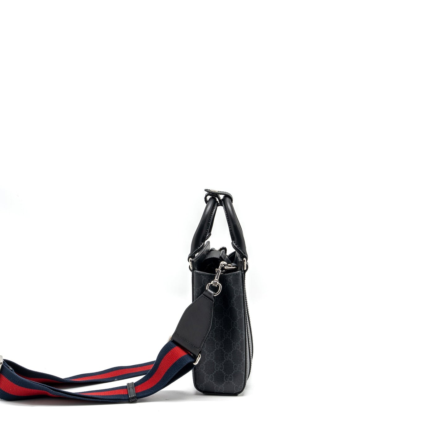 Gucci Ophidia Mini Tote Purse Supreme Black