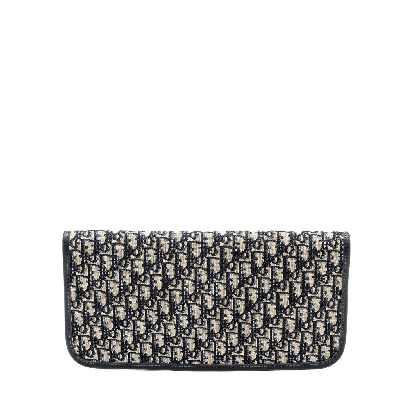 Dior Folder Clutch Blue Dior Oblique Canvas/Leather