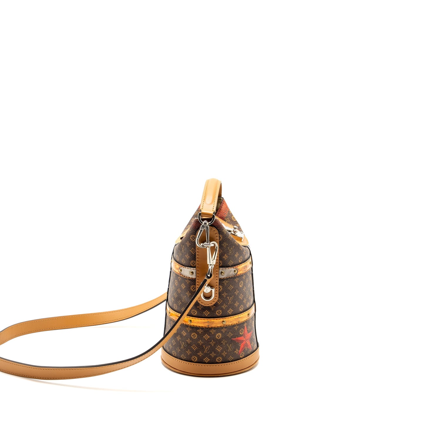 LOUIS VUITTON Duffle Purse Limited Edition Monogram Canvas Multicolour
