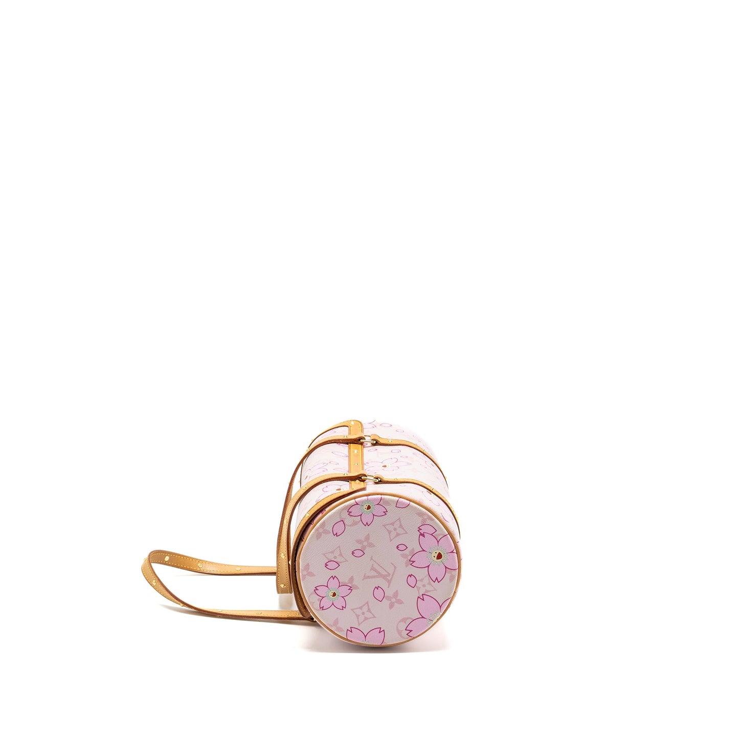 Louis Vuitton Limited Edition Cherry Blossom Papillon Purse Monogram Canvas Pink