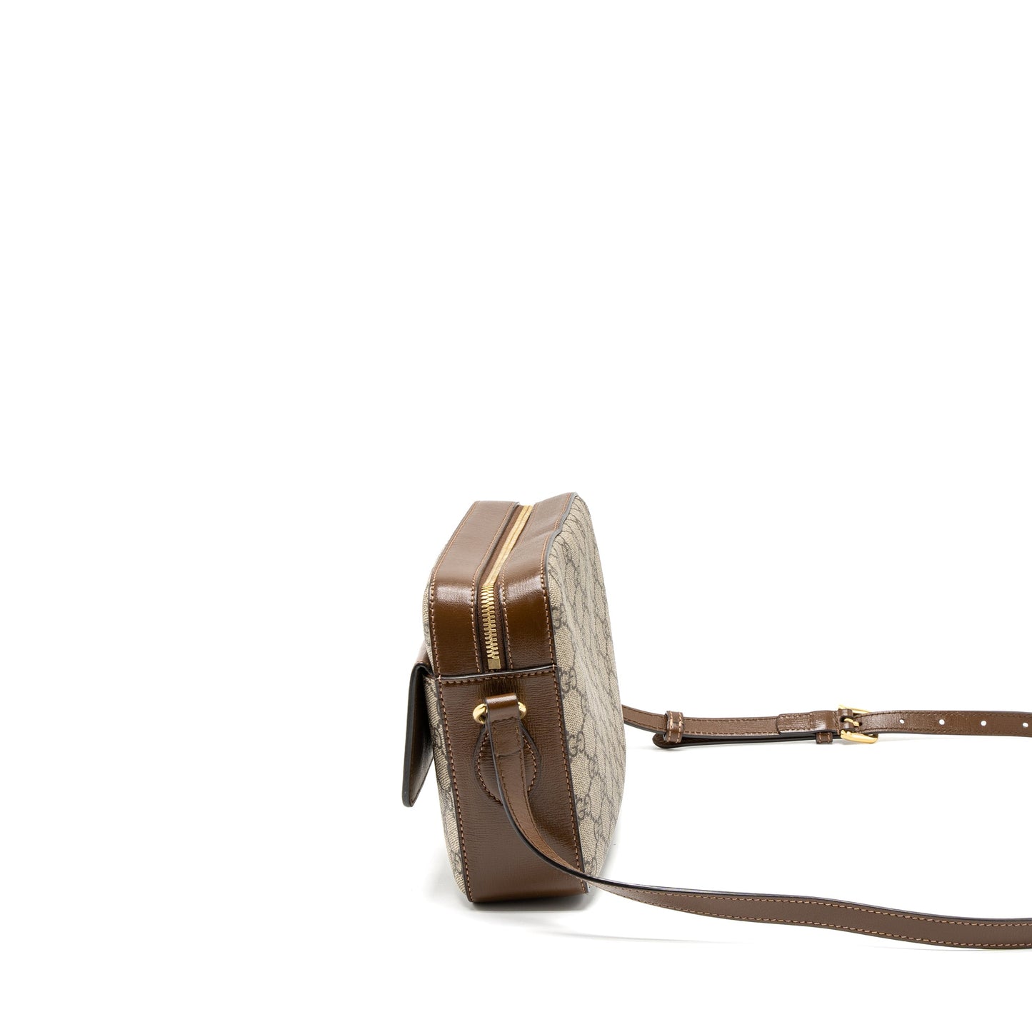 Gucci Small Horsebit 1955 Mini Purse Supreme Canvas