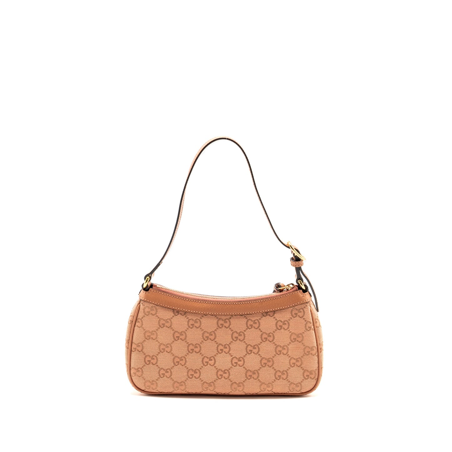 Gucci Small Ophidia Hobo Purse Supreme Canvas Pink