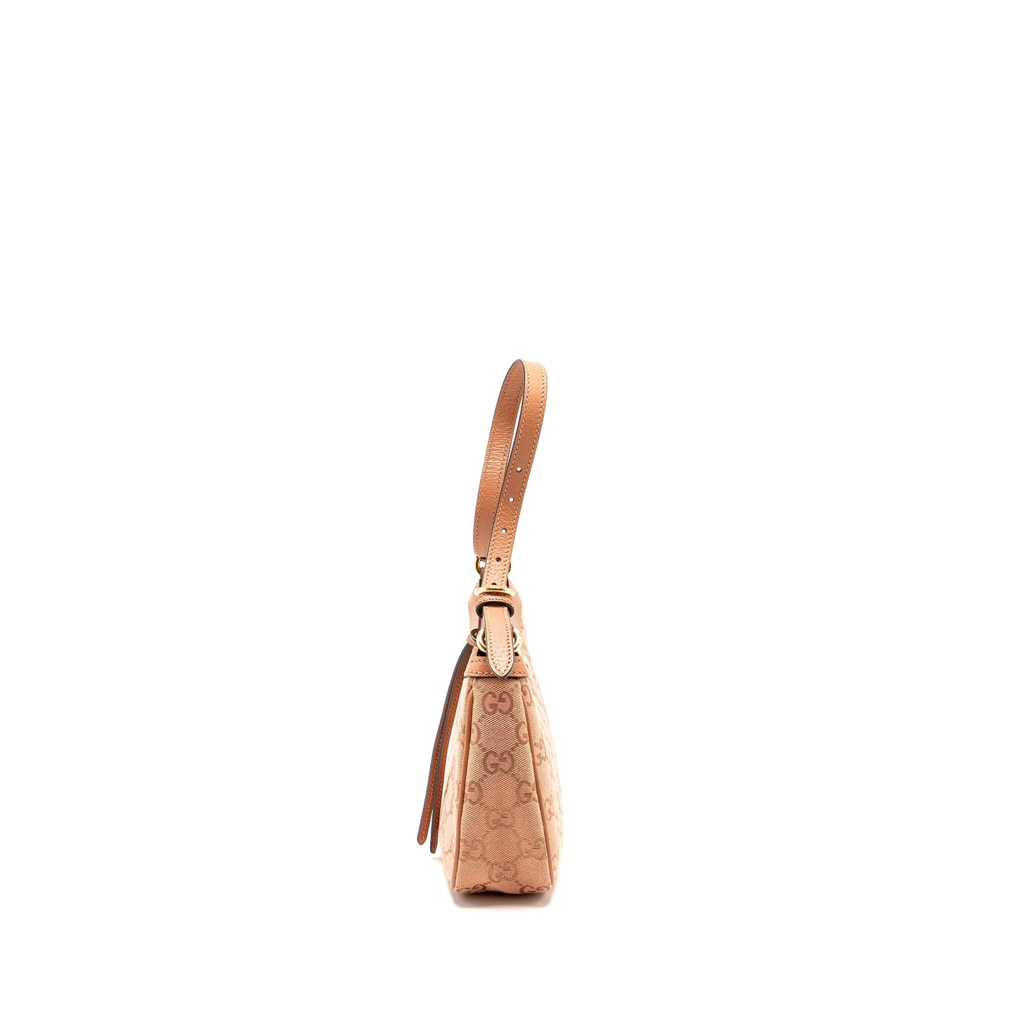 Gucci Small Ophidia Hobo Purse Supreme Canvas Pink