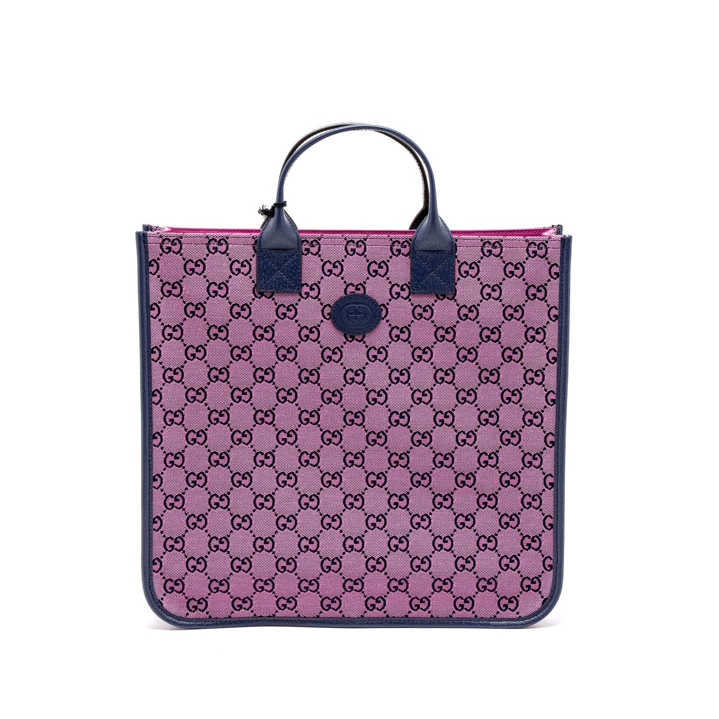 Gucci Childrenâs Tote Purse Canvas/Leather Purple