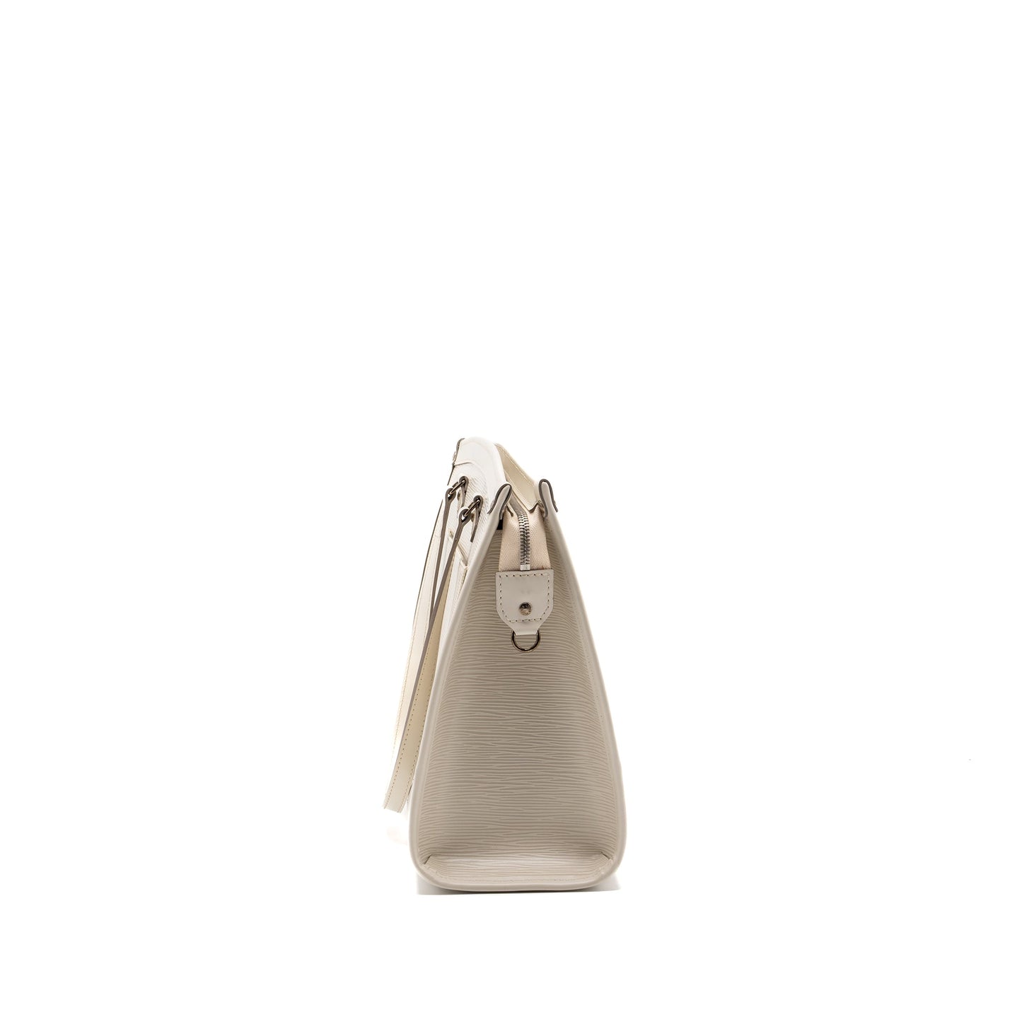 Louis Vuitton Madeleine tote Purse epi white