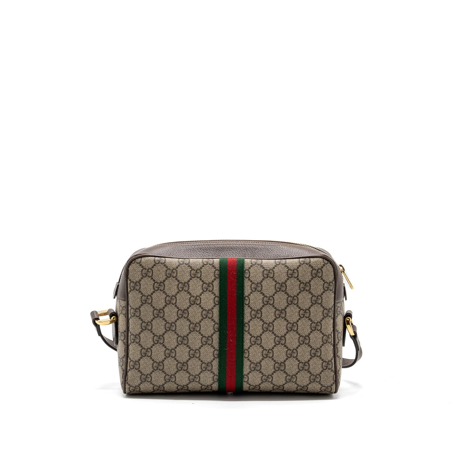 Gucci Ophidia supreme zip crossbody Purse Canvas / leather