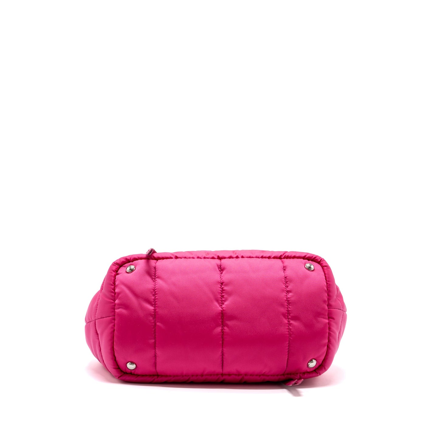 Prada tote Purse nylon / leather pink