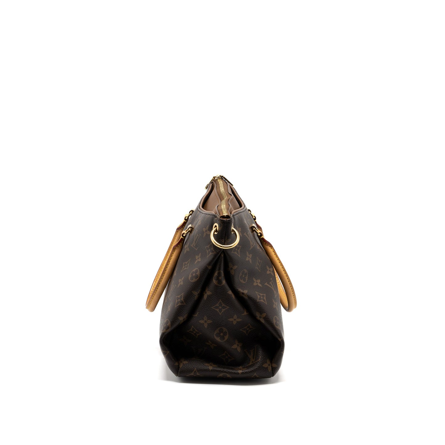 Louis Vuitton Pallas Tote Purse Monogram Canvas