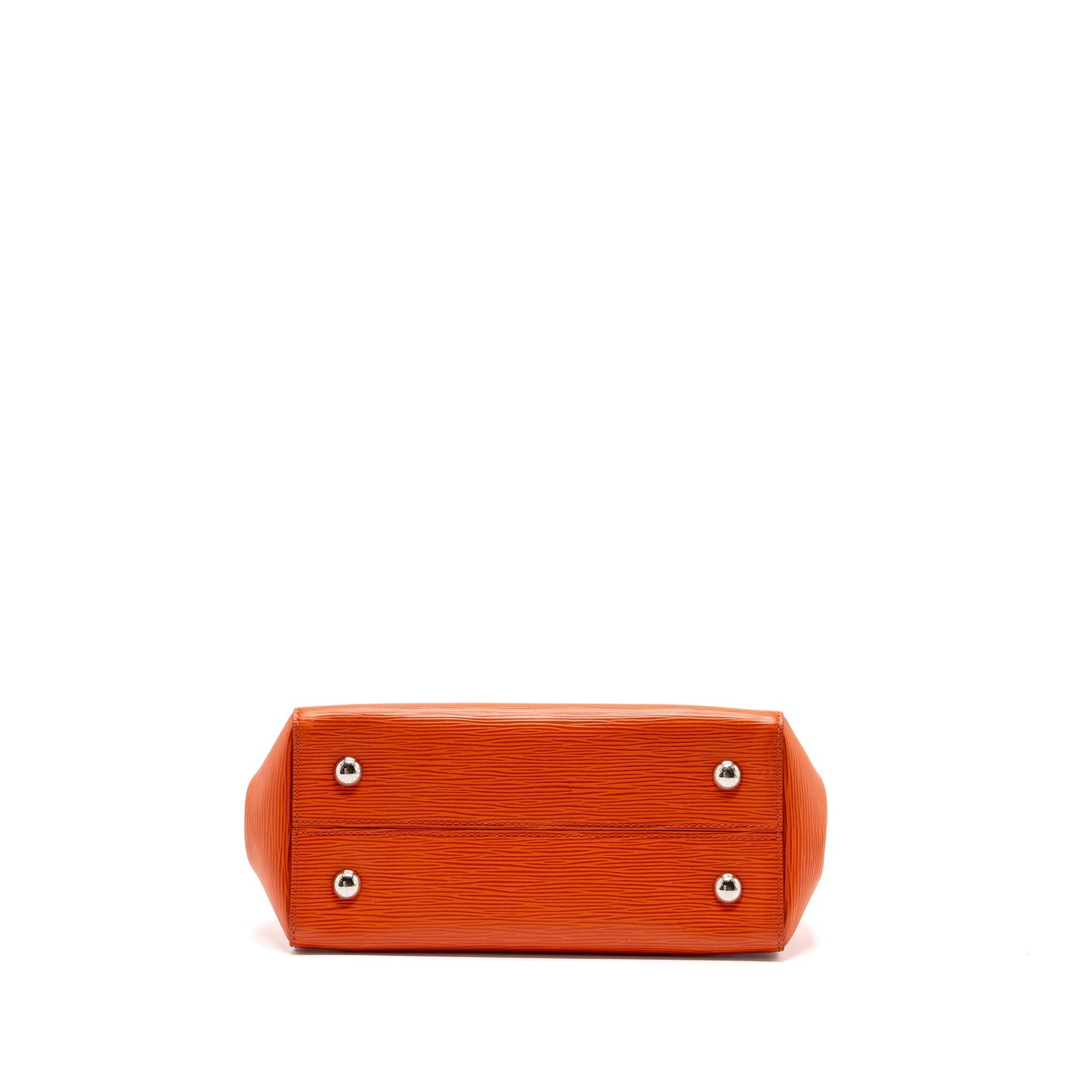 Louis Vuitton top handle tote Purse epi orange