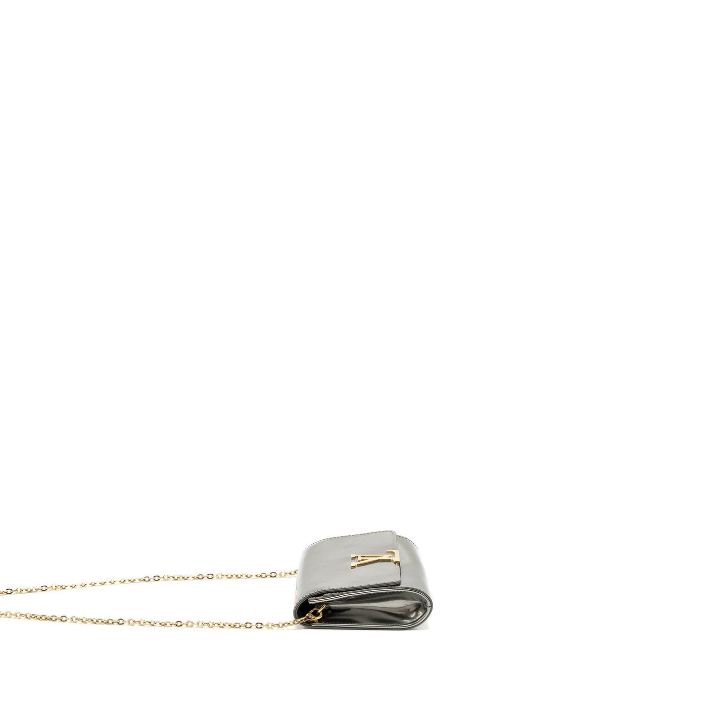 Louis Vuitton Louise Pm Patent Silver