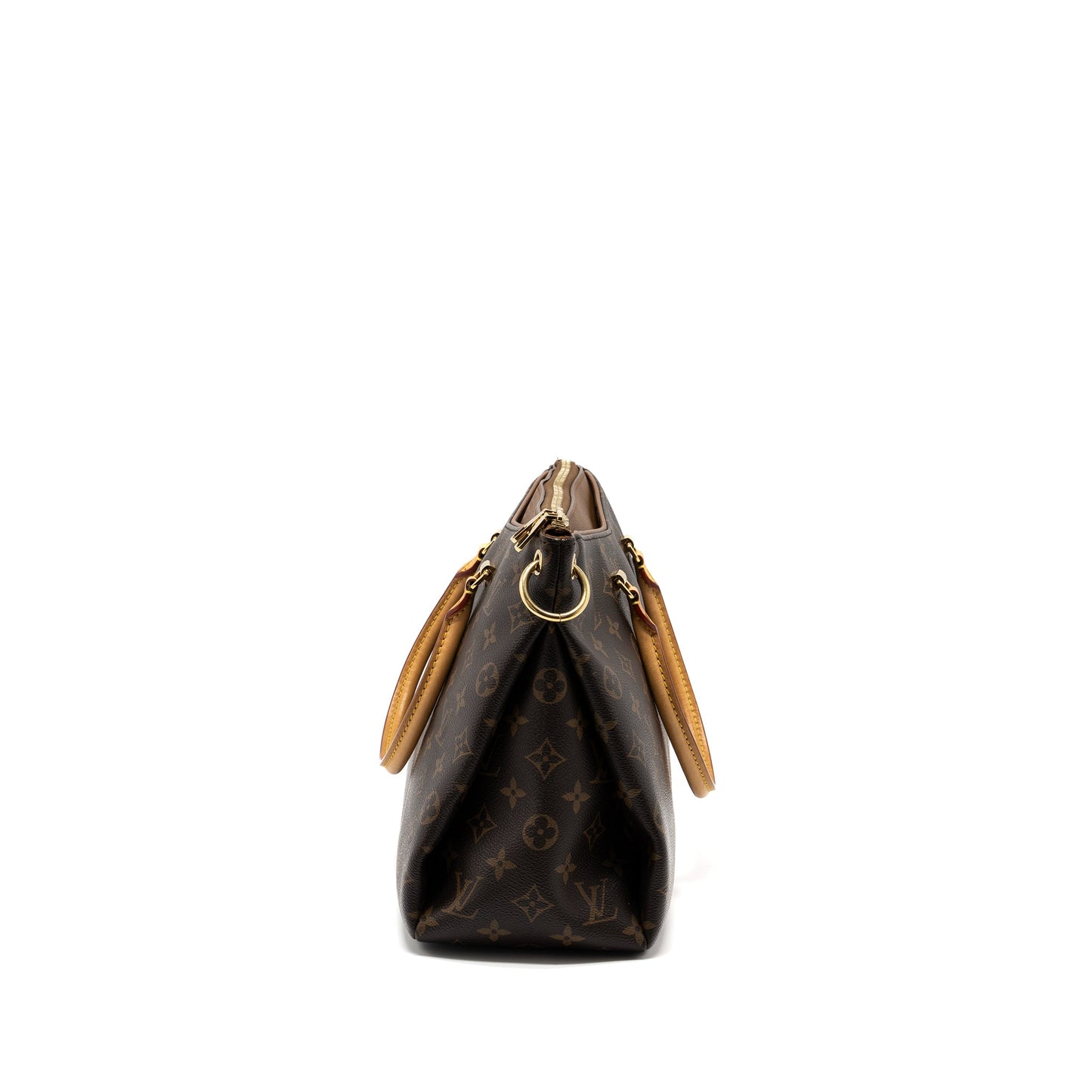Louis Vuitton Pallas Tote Purse Monogram Canvas