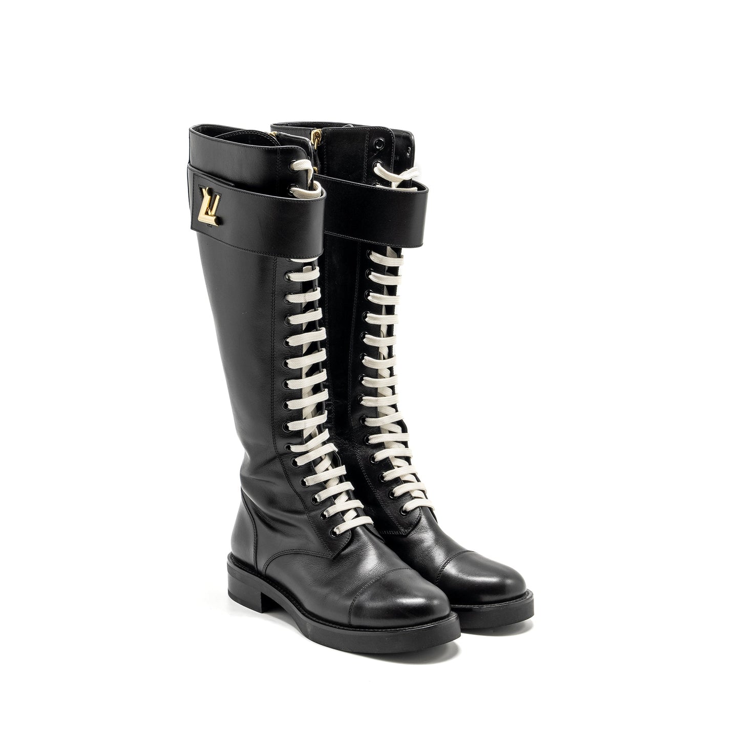 Louis Vuitton Size 36.5 Wonderland Ranger Flat Tall Boots