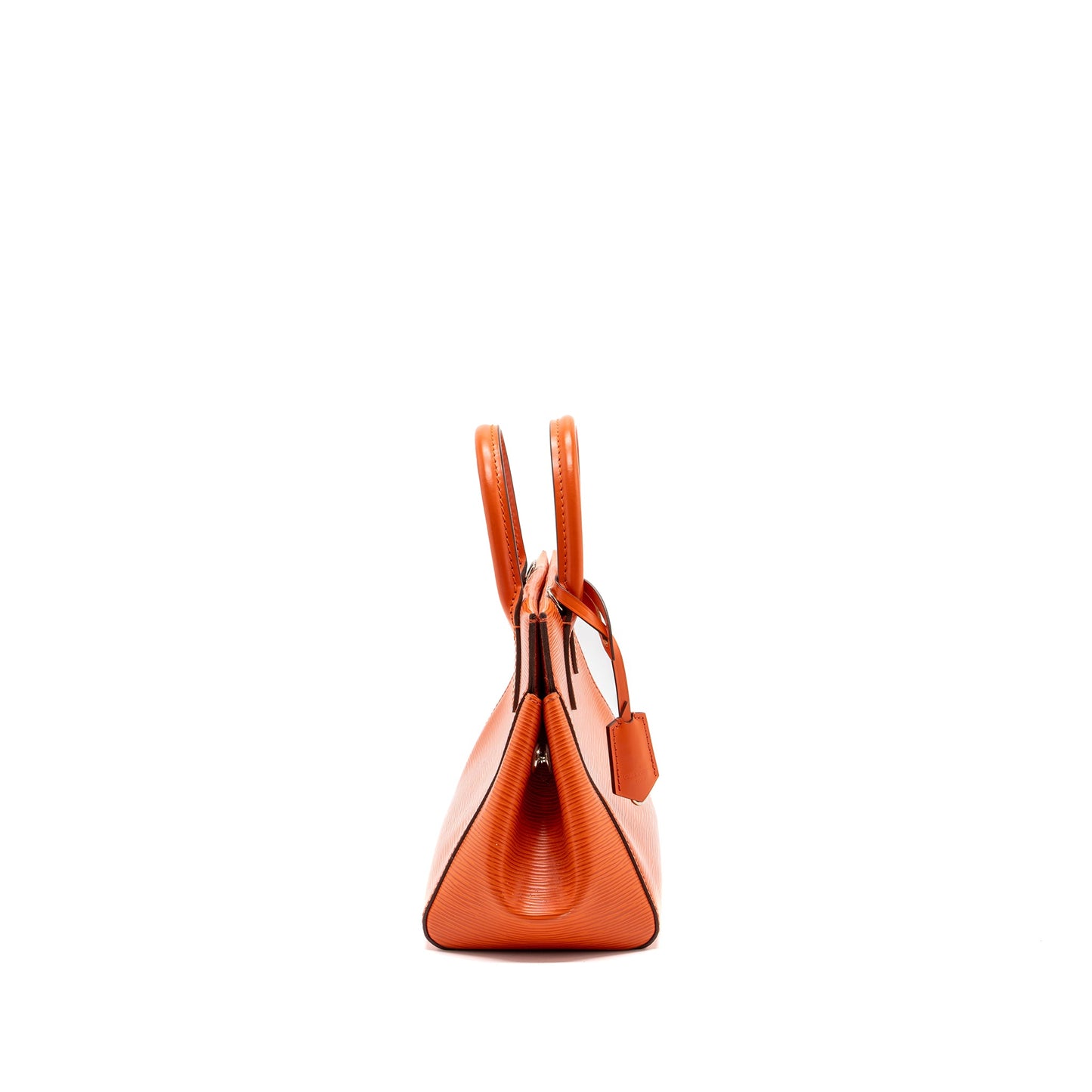 Louis Vuitton top handle tote Purse epi orange