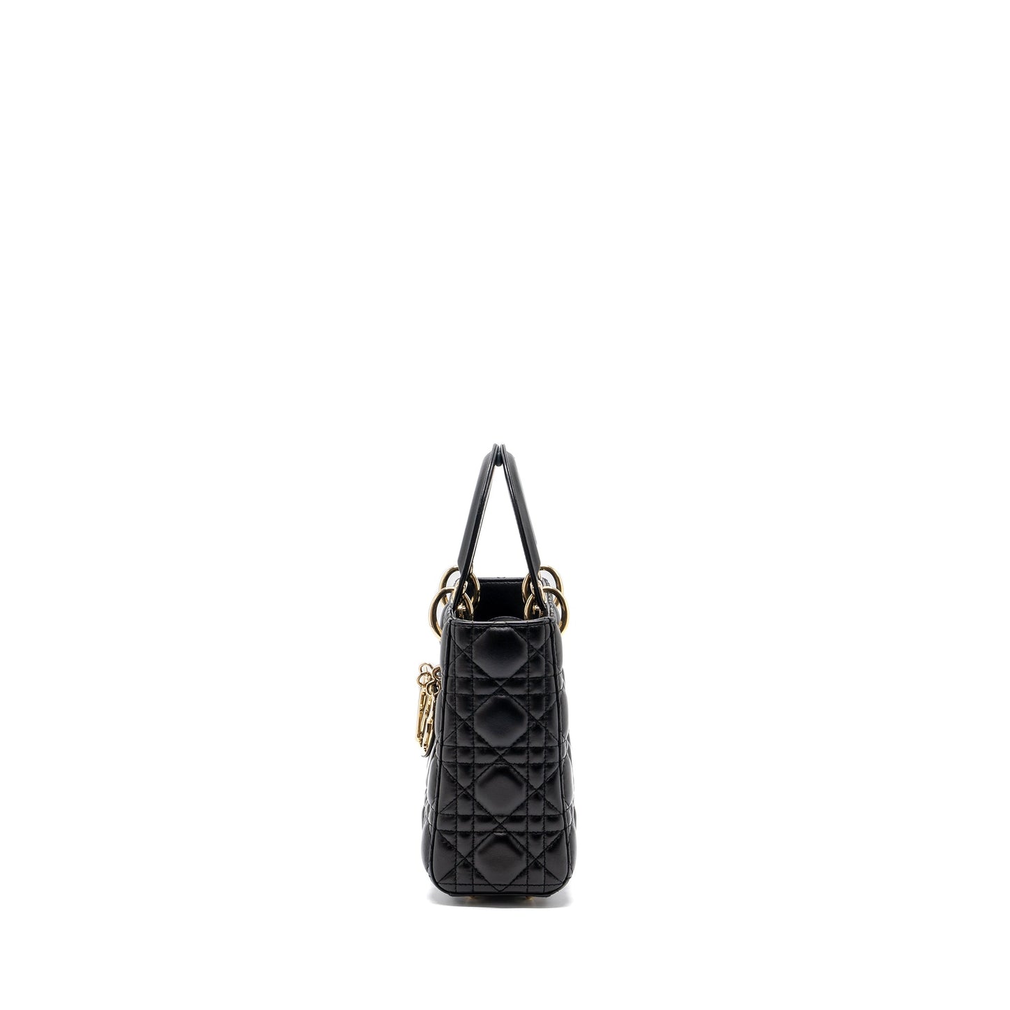 Dior My Dior Small Lady Dior Lambskin Black