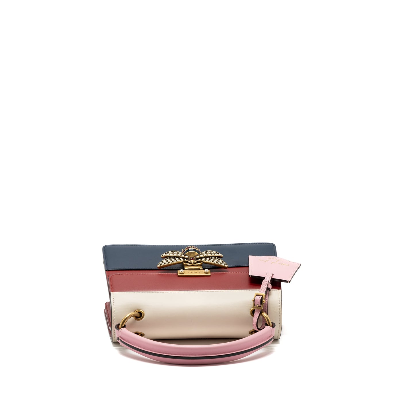 Gucci queen Margaret top handle Purse calfskin multicolor