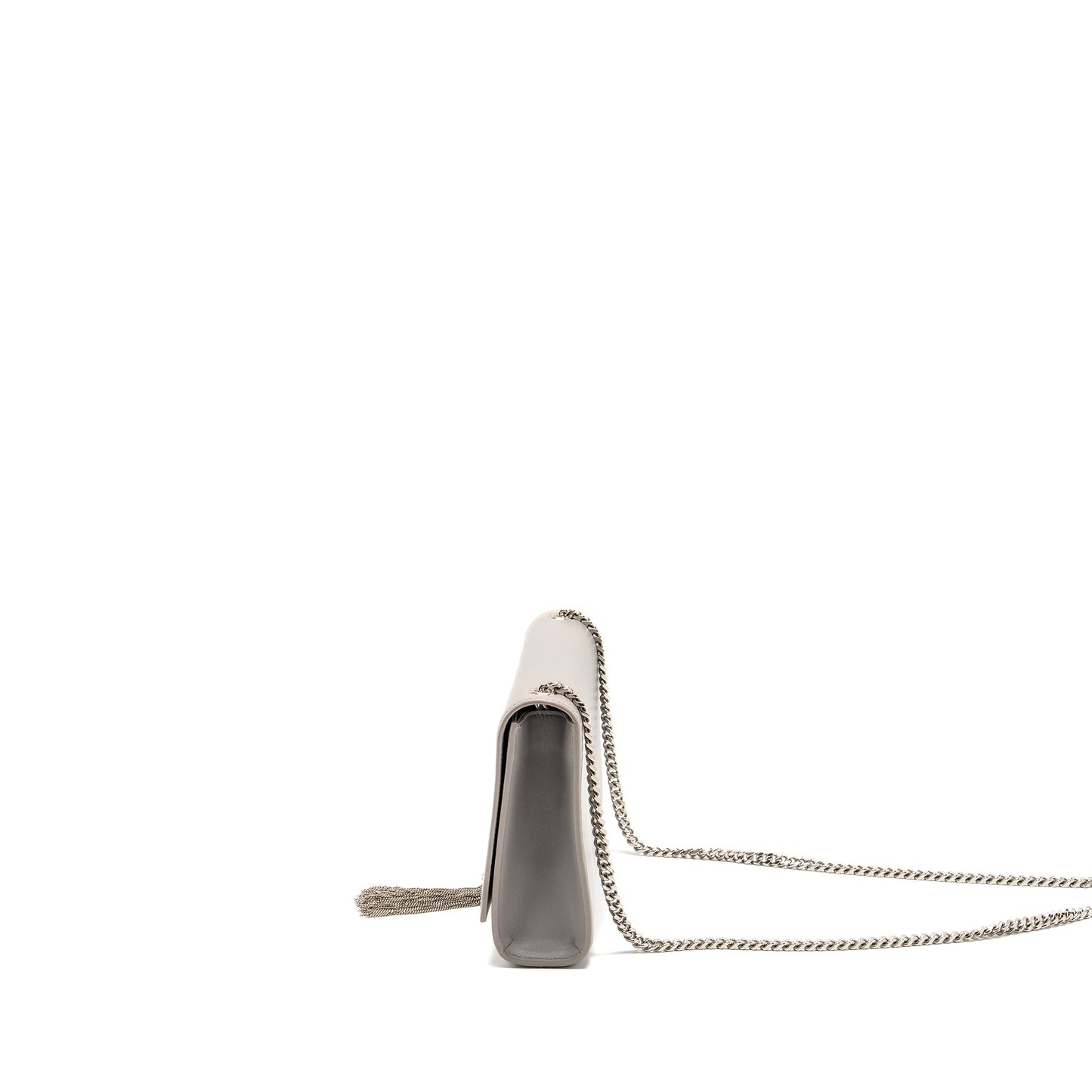 Saint Laurent/ Medium Kate Purse Calfskin Grey