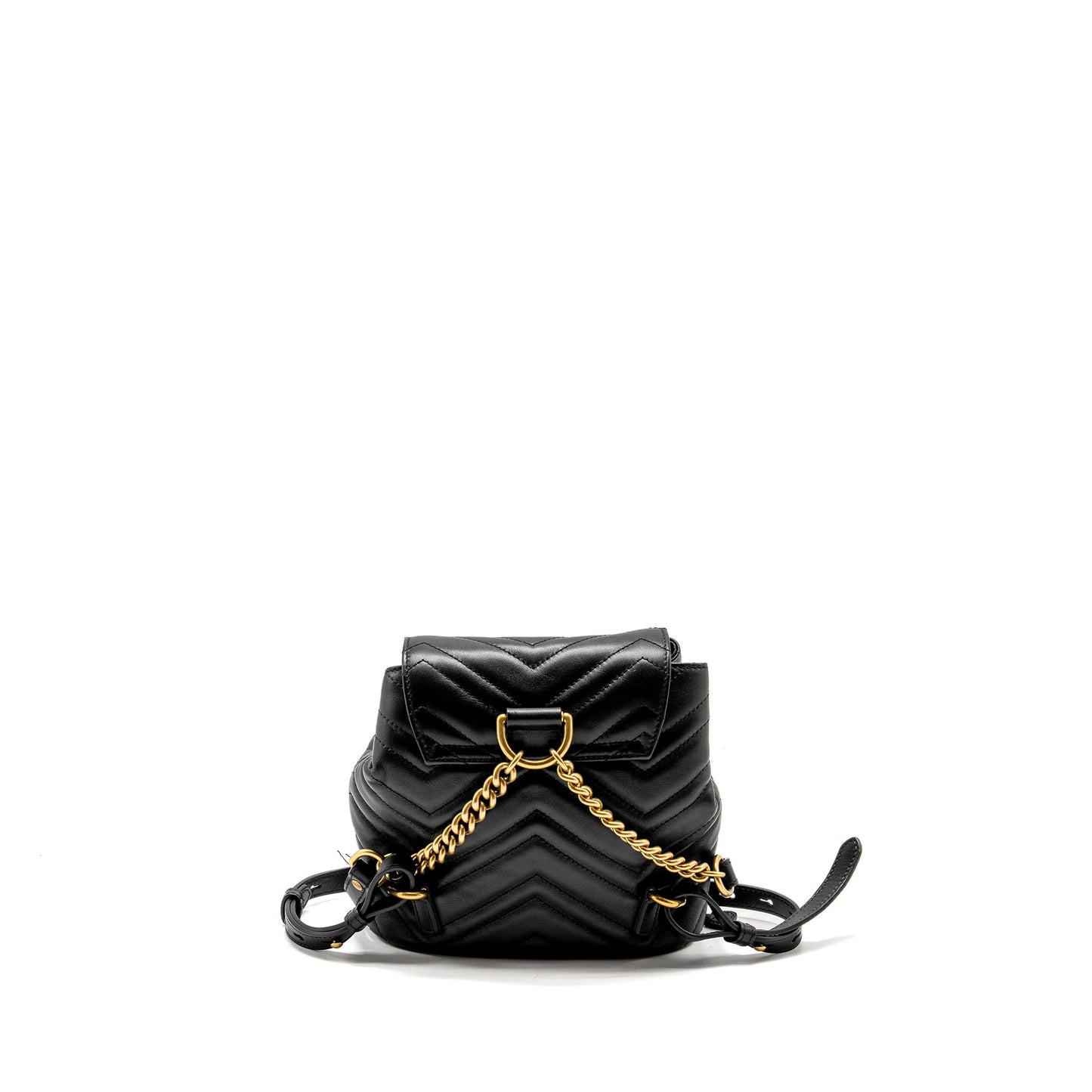 Gucci Marmont Backpack Calfskin Black