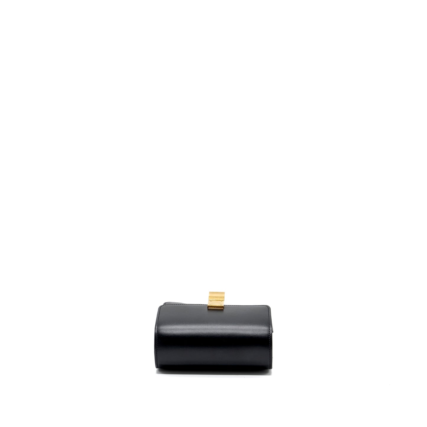 Celine mini classic box Purse calfskin Black