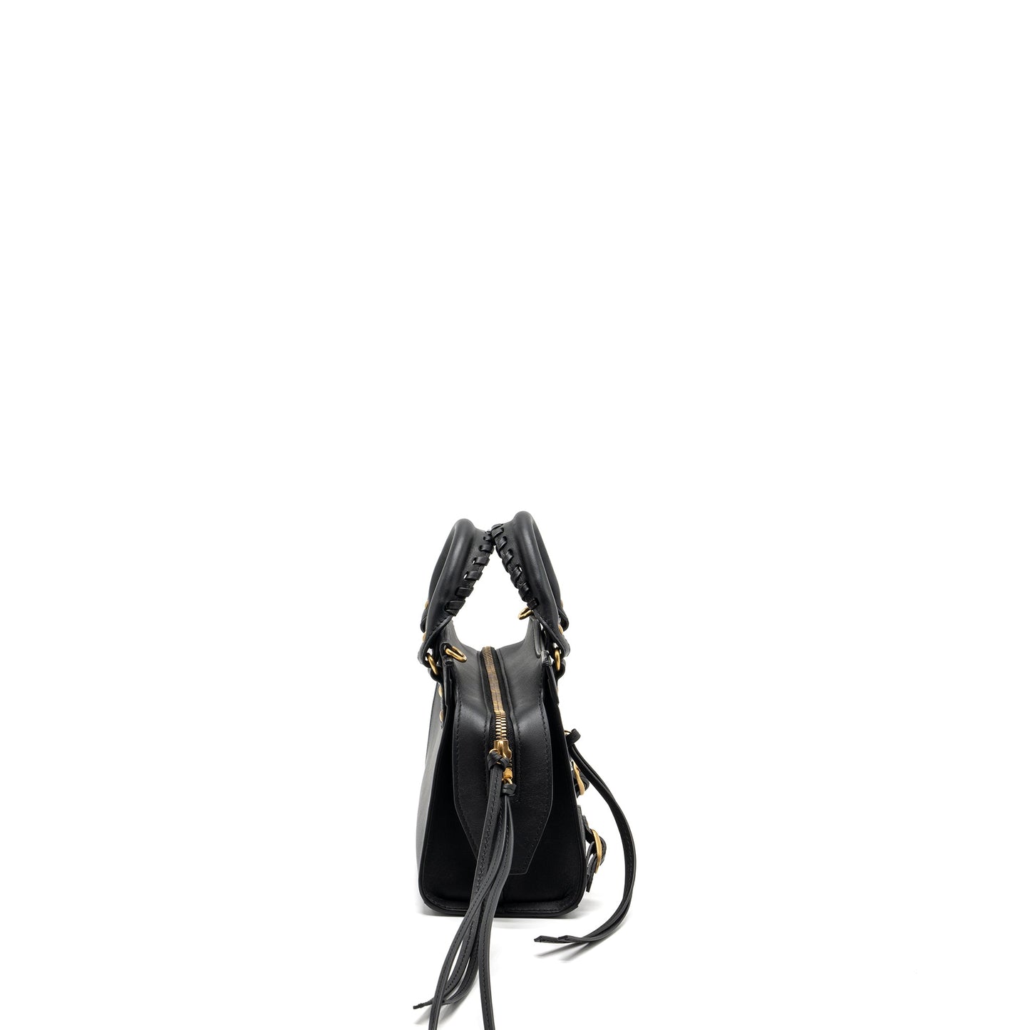 Balenciaga Neo Classic Mini Handbag Smooth Calfskin Black