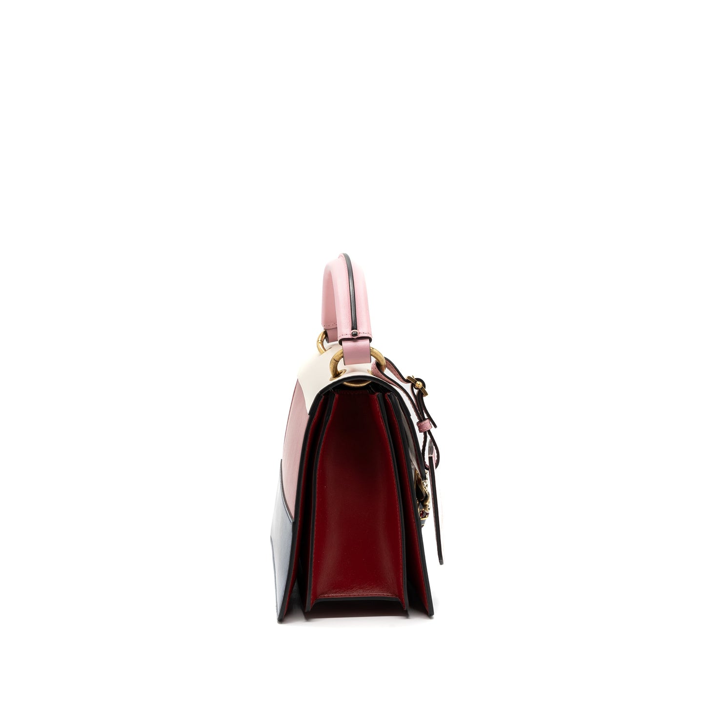 Gucci queen Margaret top handle Purse calfskin multicolor