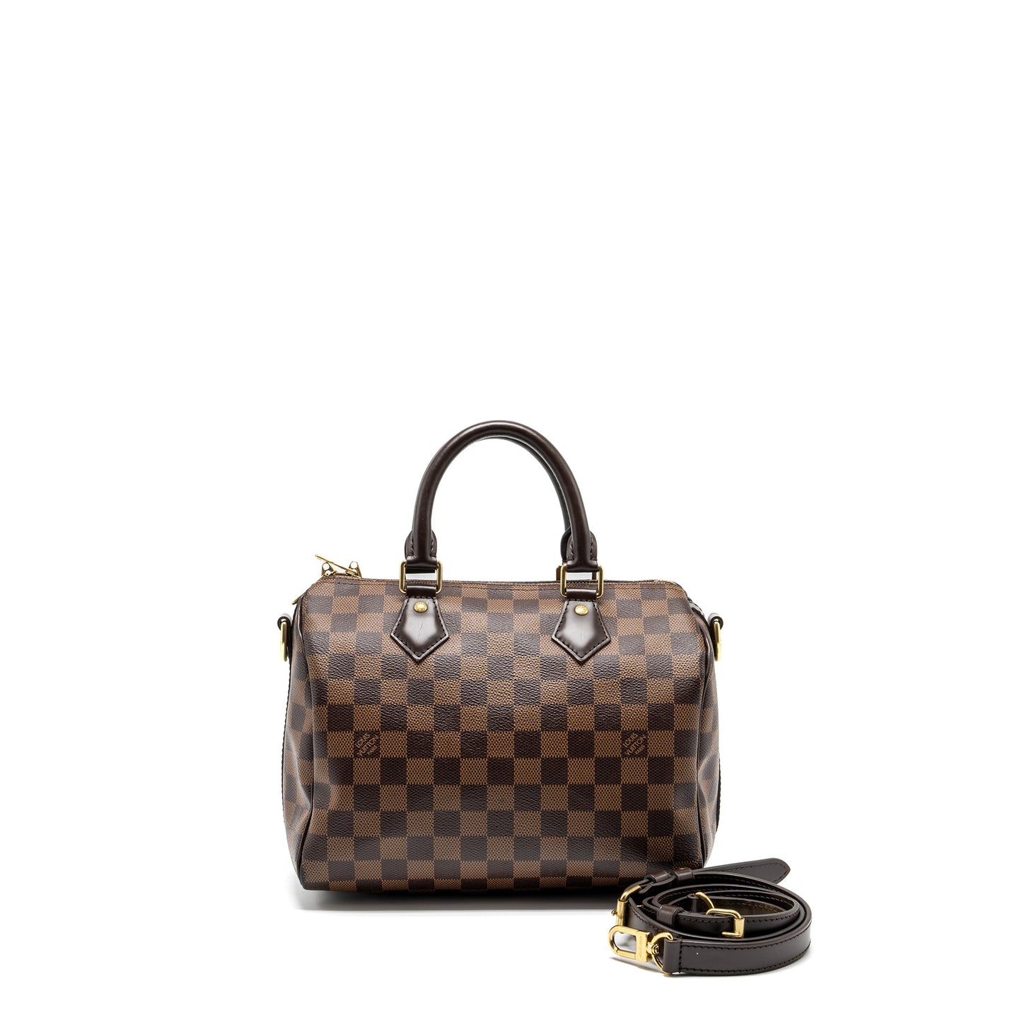 Louis Vuitton Speedy Bandouliere 25 Damier EBENE