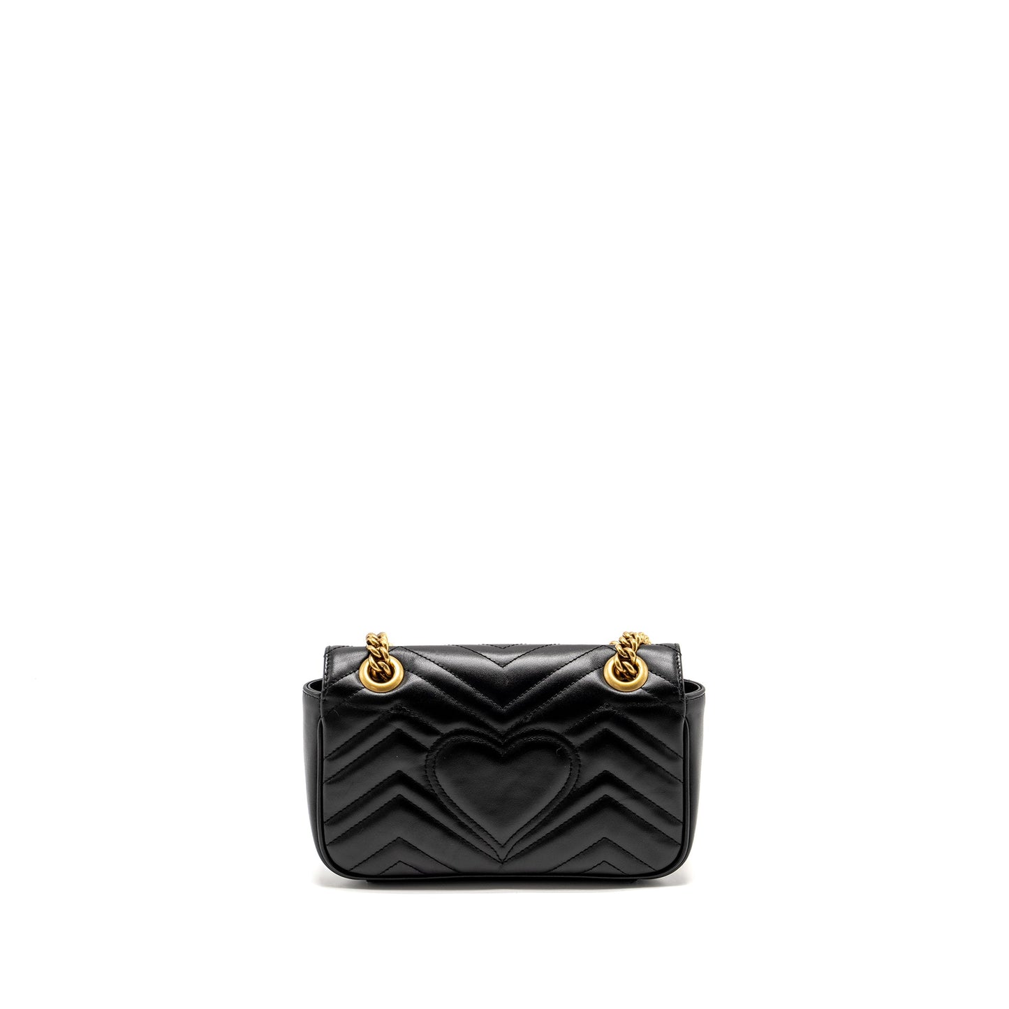 Gucci Mini Marmont Mini Purse Calfskin Black