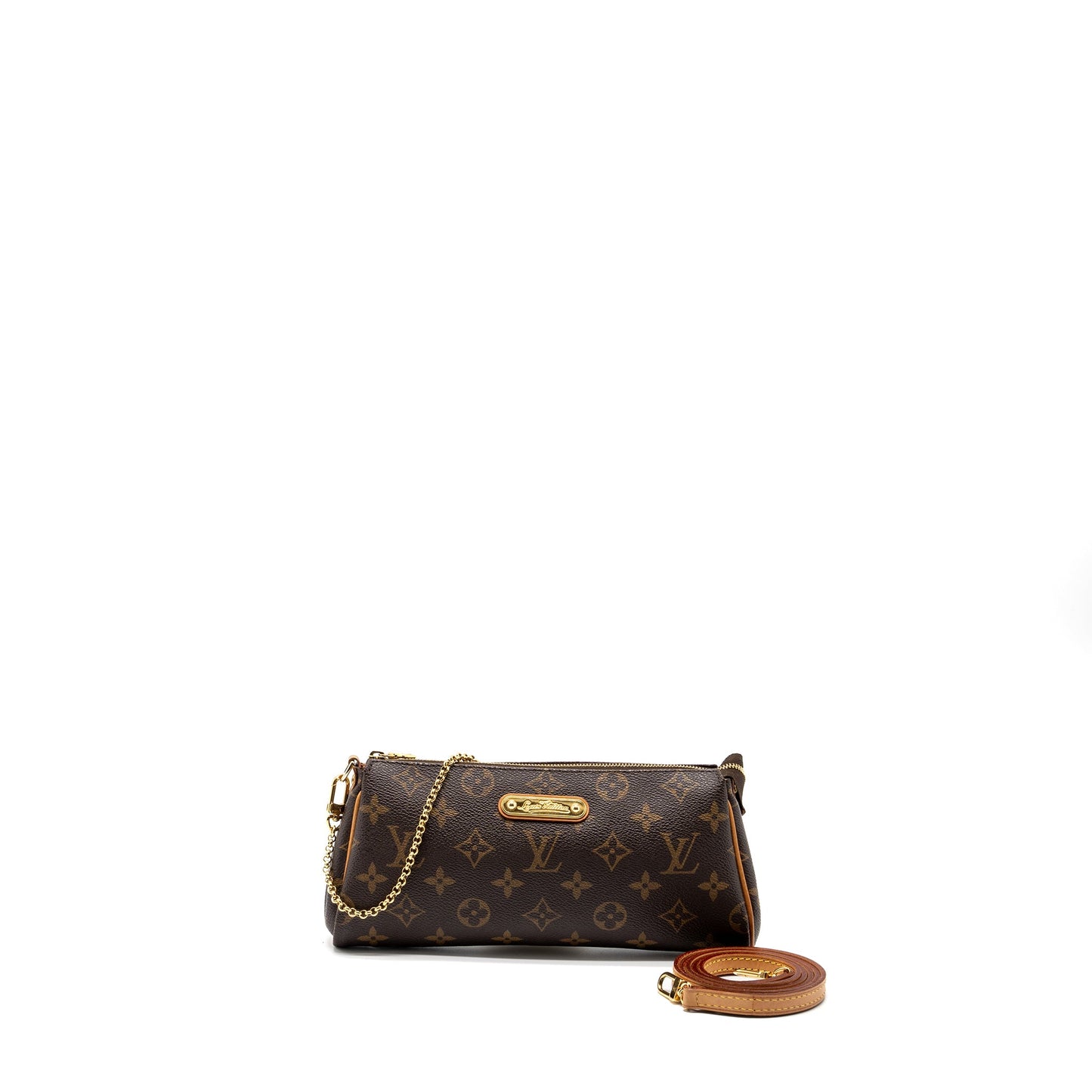 Louis Vuitton Eva Pochette Purse Monogram Canvas